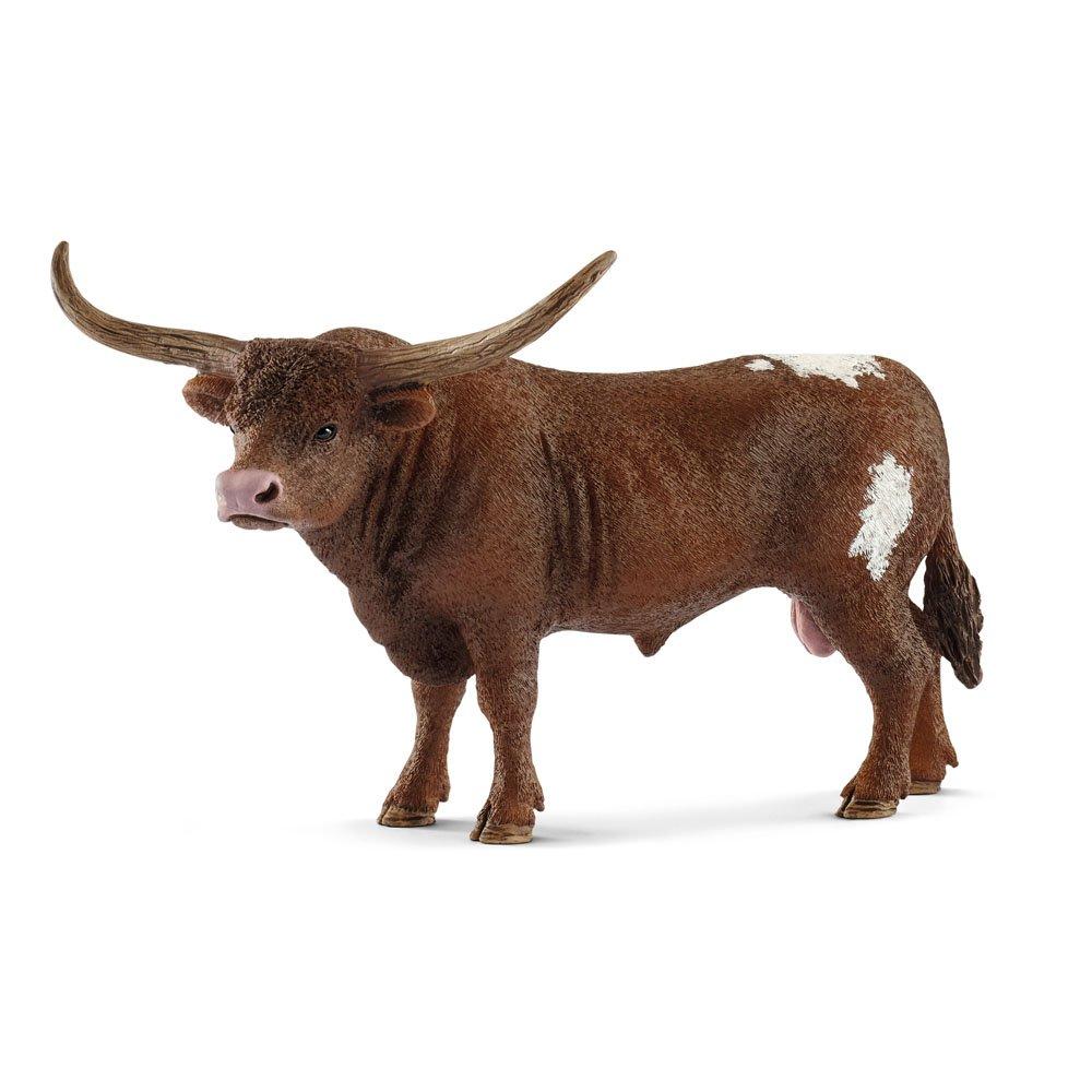 Multi - Schleich - Farm World Texas Longhorn