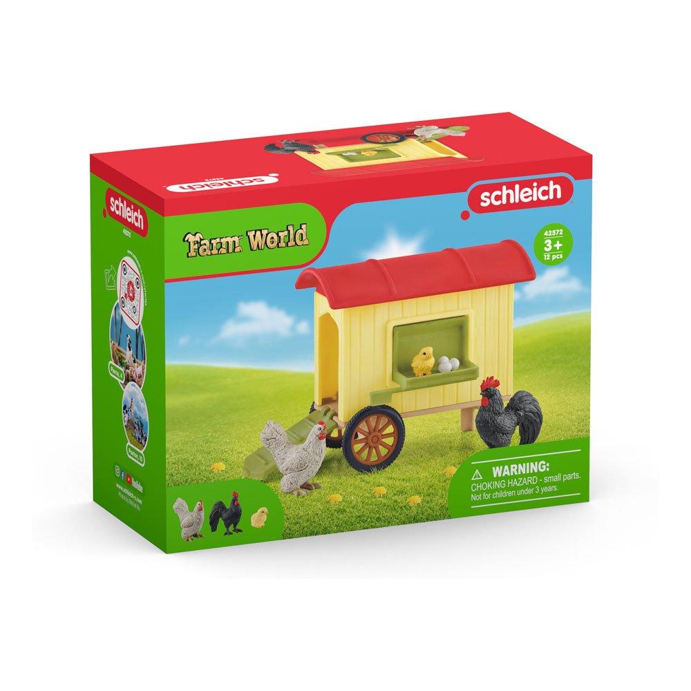 Multi - Schleich - Farm World Mobile Chicken - 2