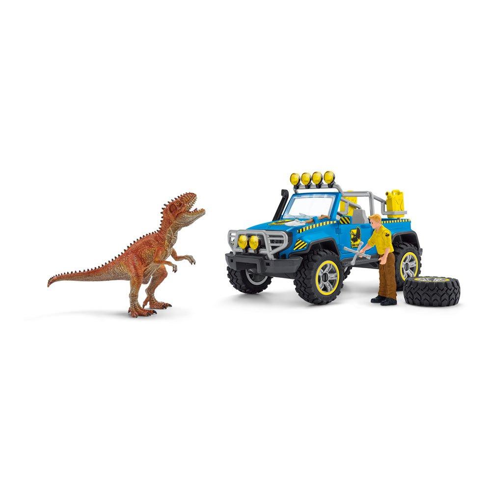 Multi - Schleich - Dinosaurs Off-Road Vehicl - 4