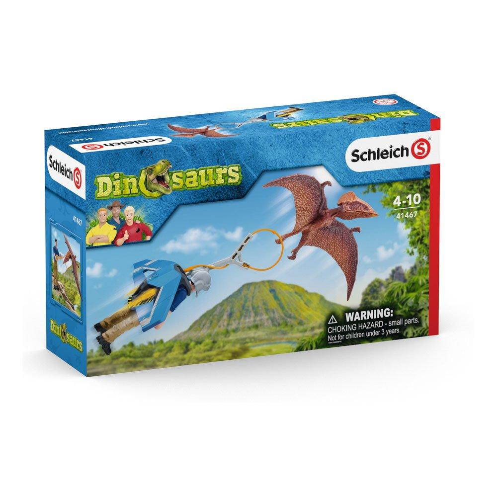 Multi - Schleich - Dinosaur Jetpack Chase To - 5