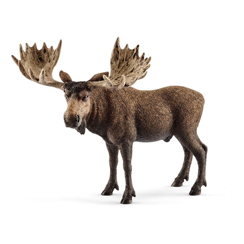 Schleich  Kids Wild Life Moose Bull Toy -  - 000