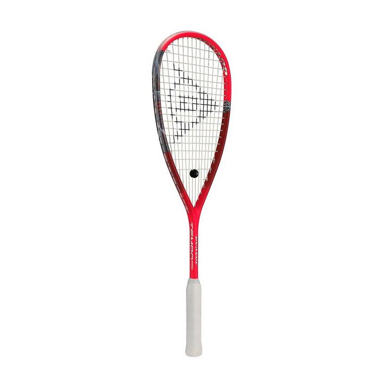 Rouge/Gris Arme - Dunlop - Tempo Pro Squash Racket - 2
