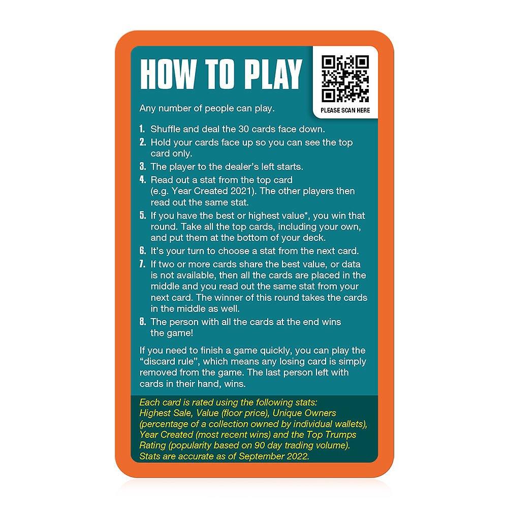 Merchandise - Top Trumps - Gen Z: Trends of NFTs Top Trumps - 3