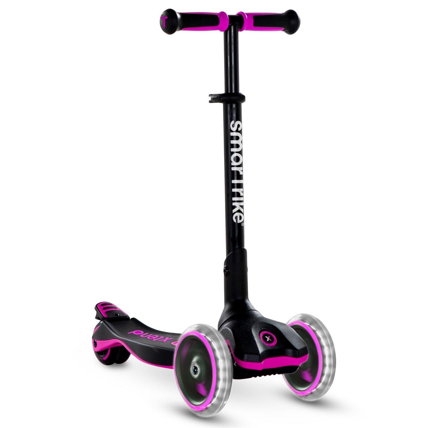 Pink - smarTrike Xtend - Kids Extendable Scooter - Pink - 1