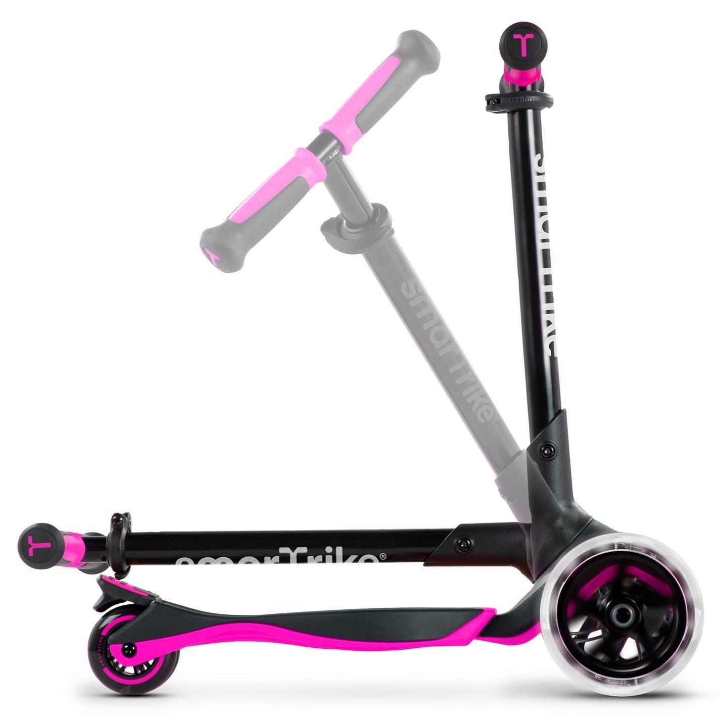 Pink - smarTrike Xtend - smarTrike Xtend Kids Extendable Scooter - Pink - 4