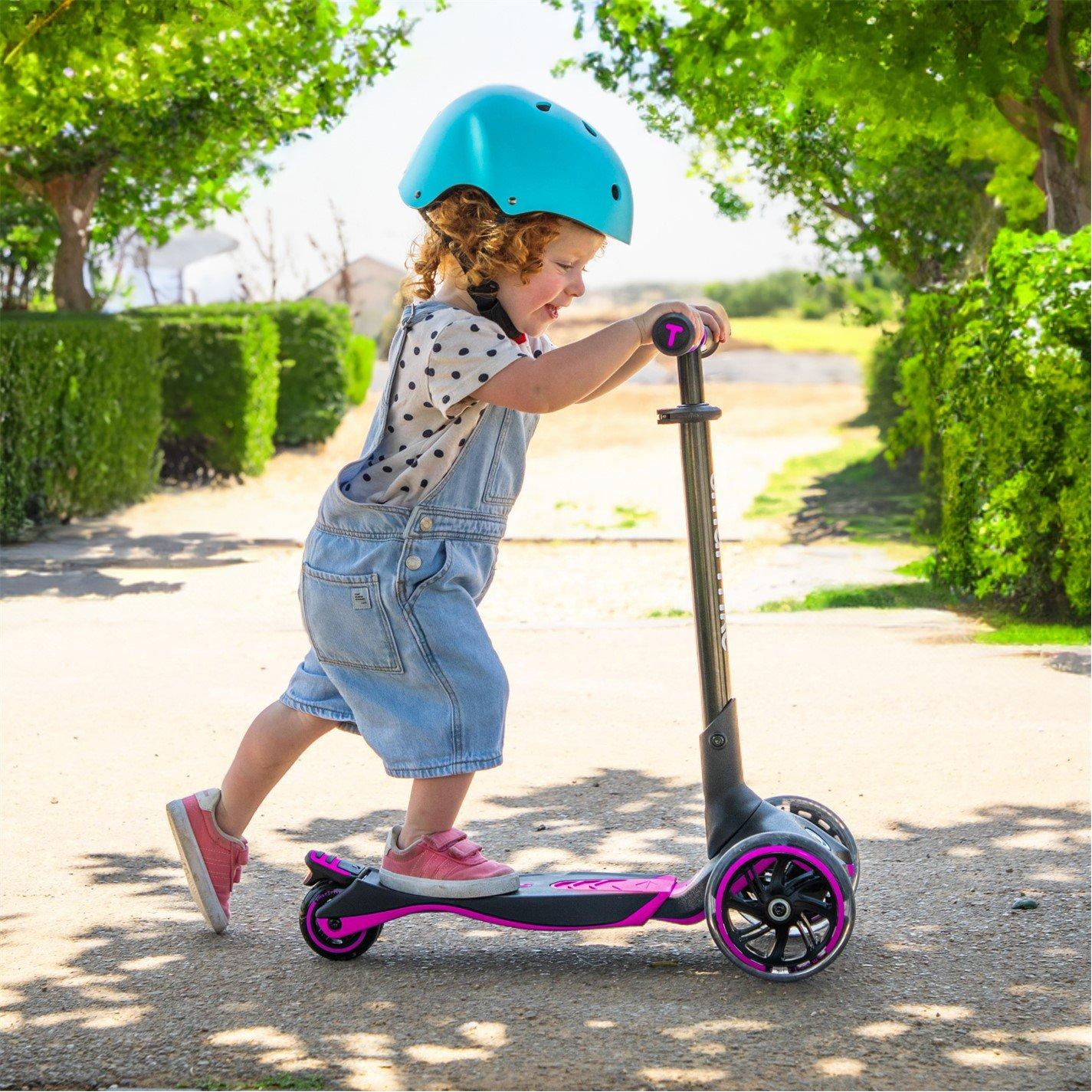 Pink - smarTrike Xtend - smarTrike Xtend Kids Extendable Scooter - Pink - 5
