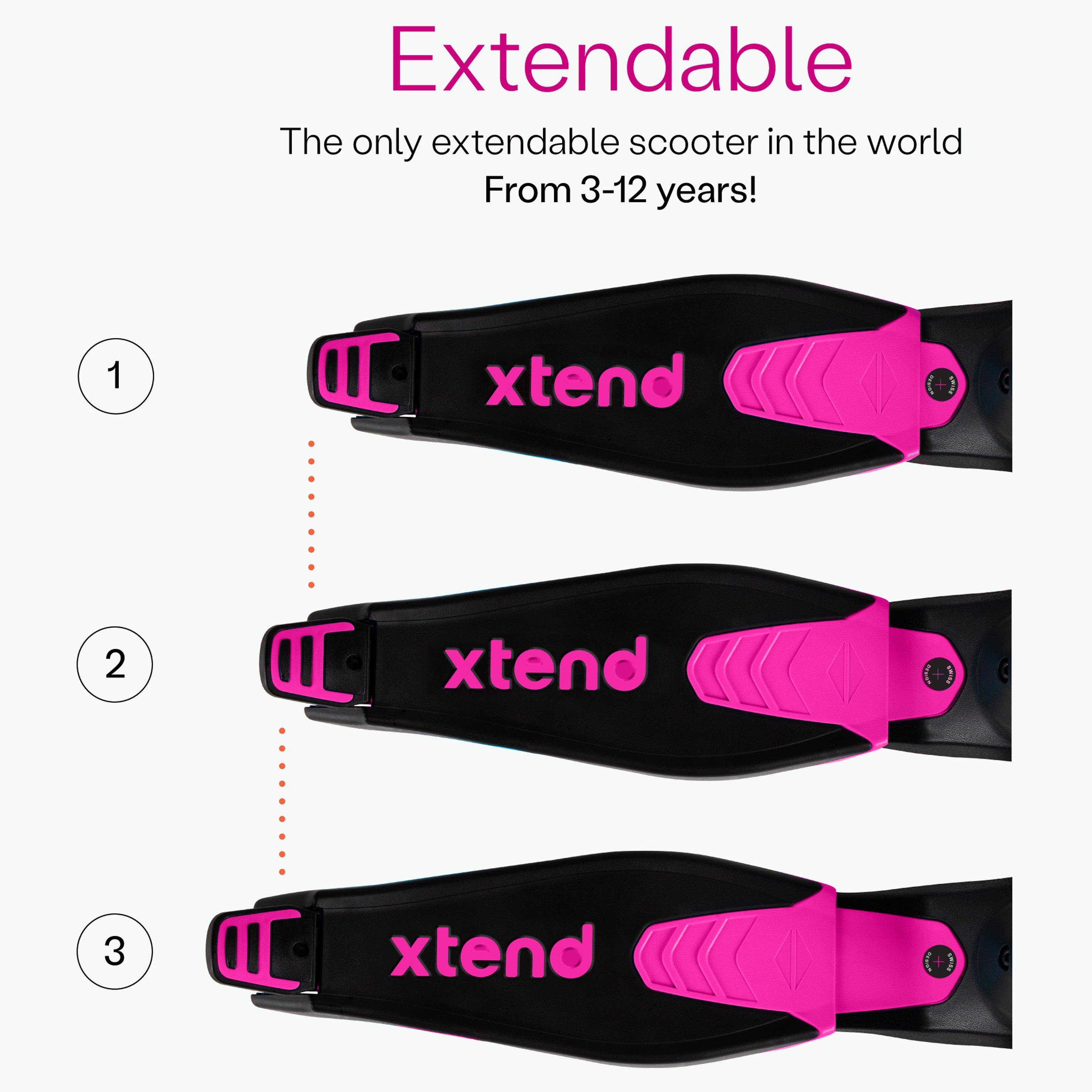 Pink - smarTrike Xtend - smarTrike Xtend Kids Extendable Scooter - Pink - 8