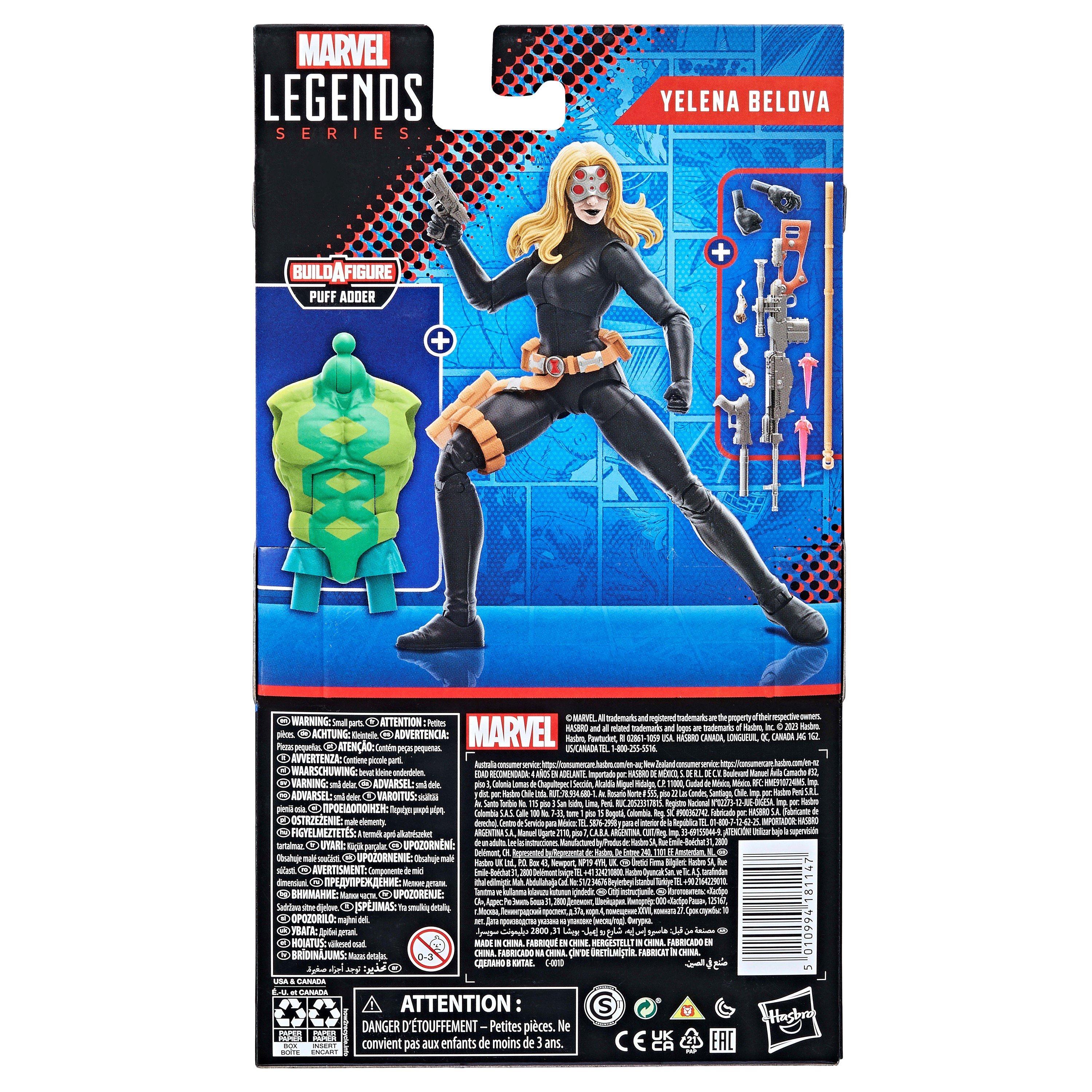 Merchandise - Marvel - Legends: Yelena Belova Black Widow Figure - 2