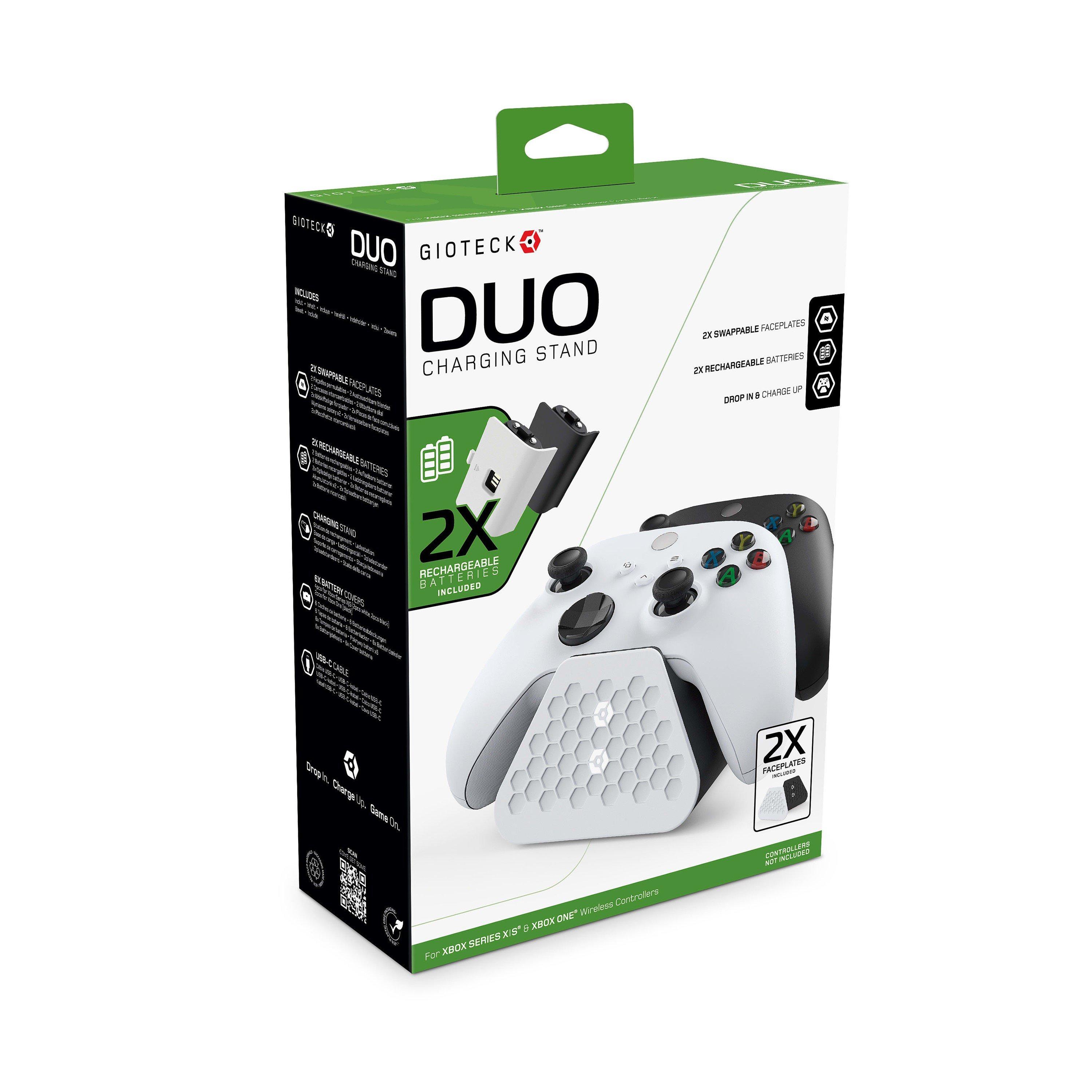 Black - Gioteck - Xbox Duo Charging Stand - 9