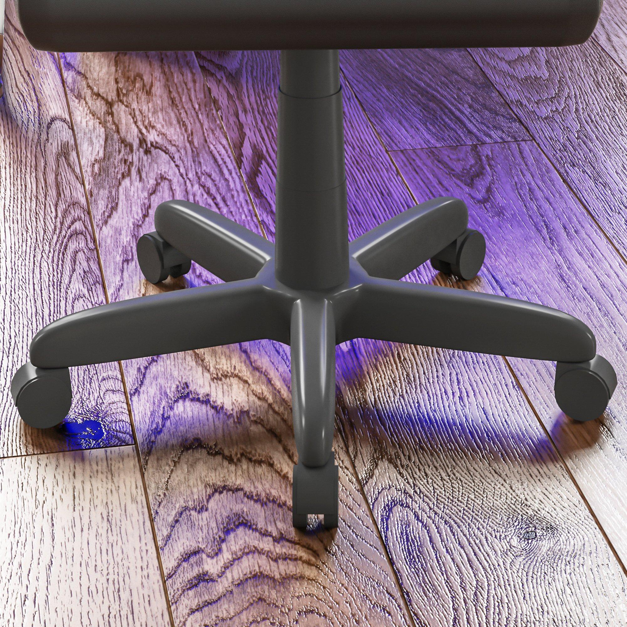 Blue & Black - Lassic - Vida Designs Comet Racing Gaming Chair UKFR - 7