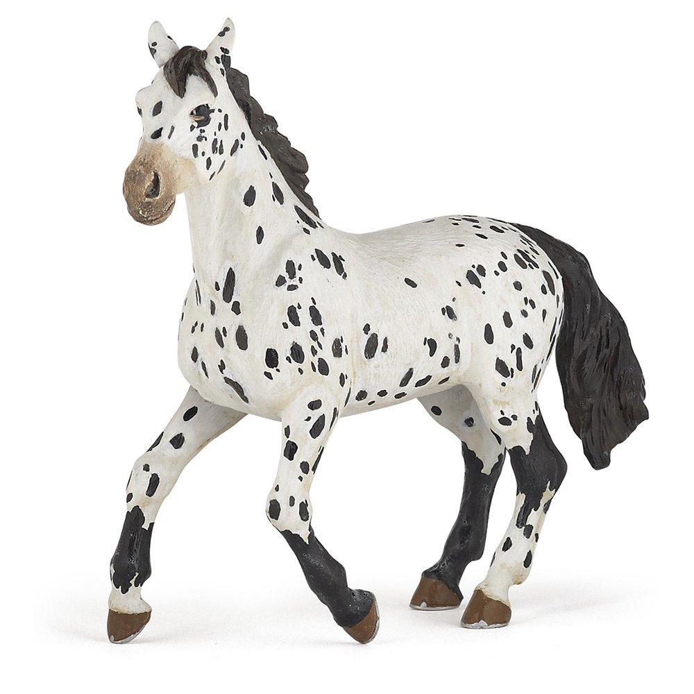 Multi - PAPO - Horse and Ponies Black Ap - 1