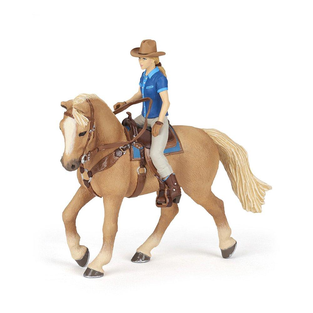 Papo  Kids Horses And Ponies Cowgirl -  - 000