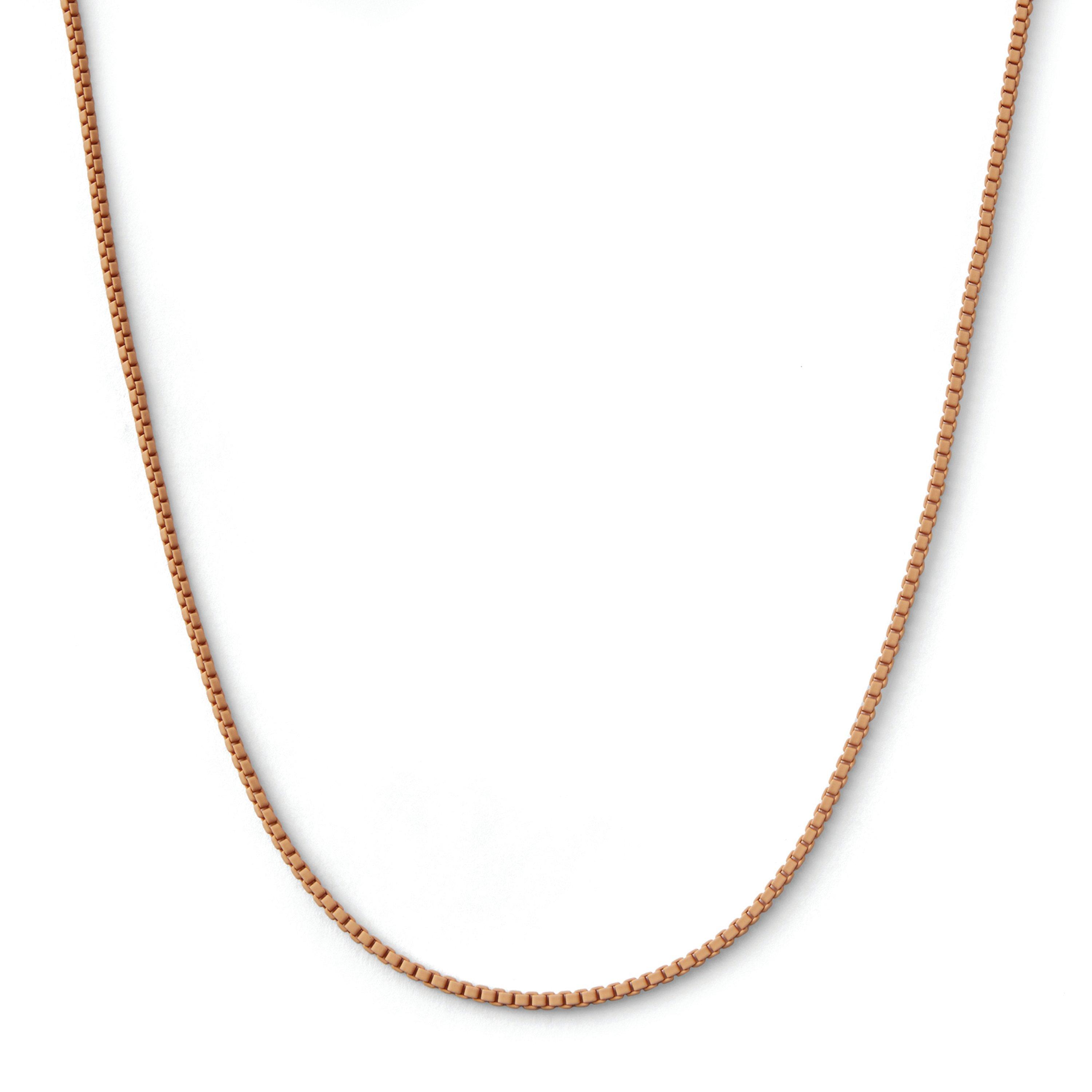 Salt Caramel - Crystal Haze - Women's Plastalina Chain Necklace - 2