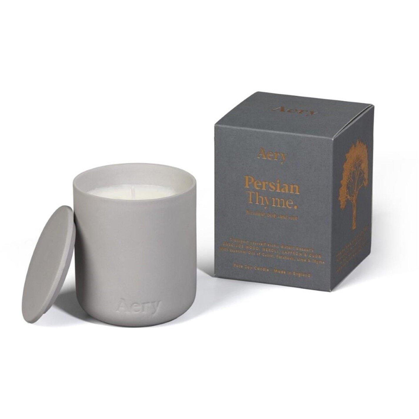 Aery Living  Scented Candle - Persian Thyme - Medium