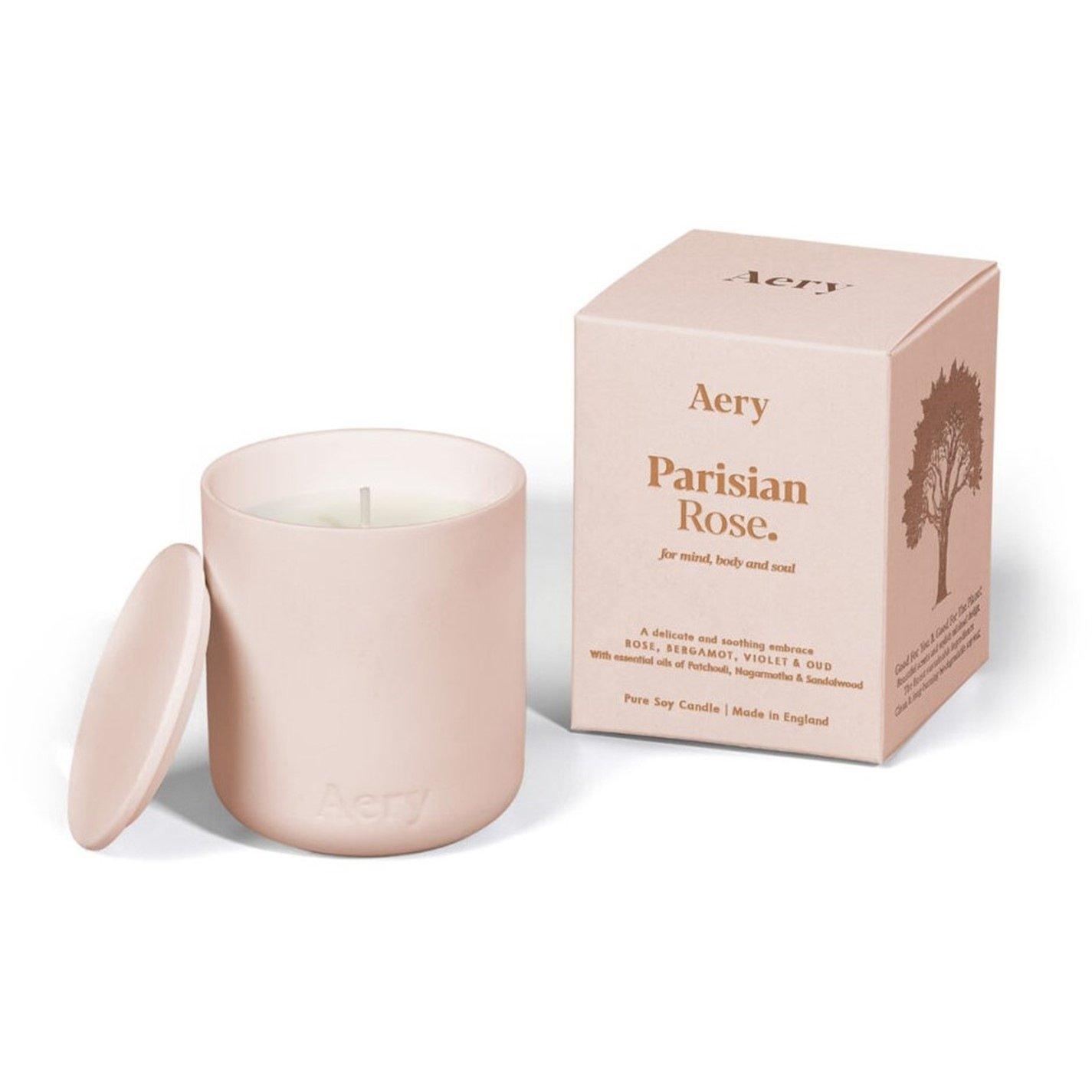 Aery Living  Scented Candle - Parisian Rose - Medium