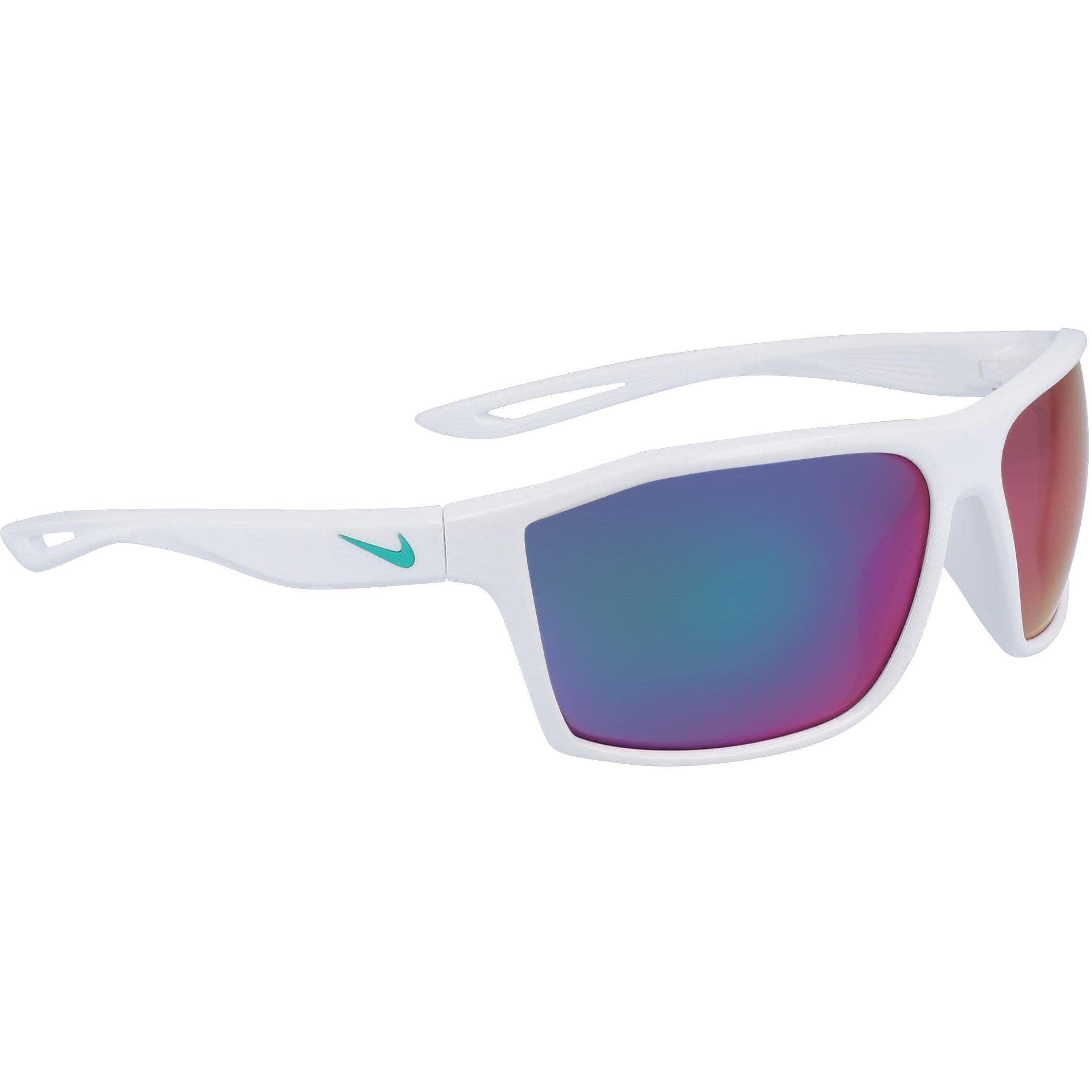 Wht/Gry/Teal M - Nike - Legend S M Square Sunglasses - 1