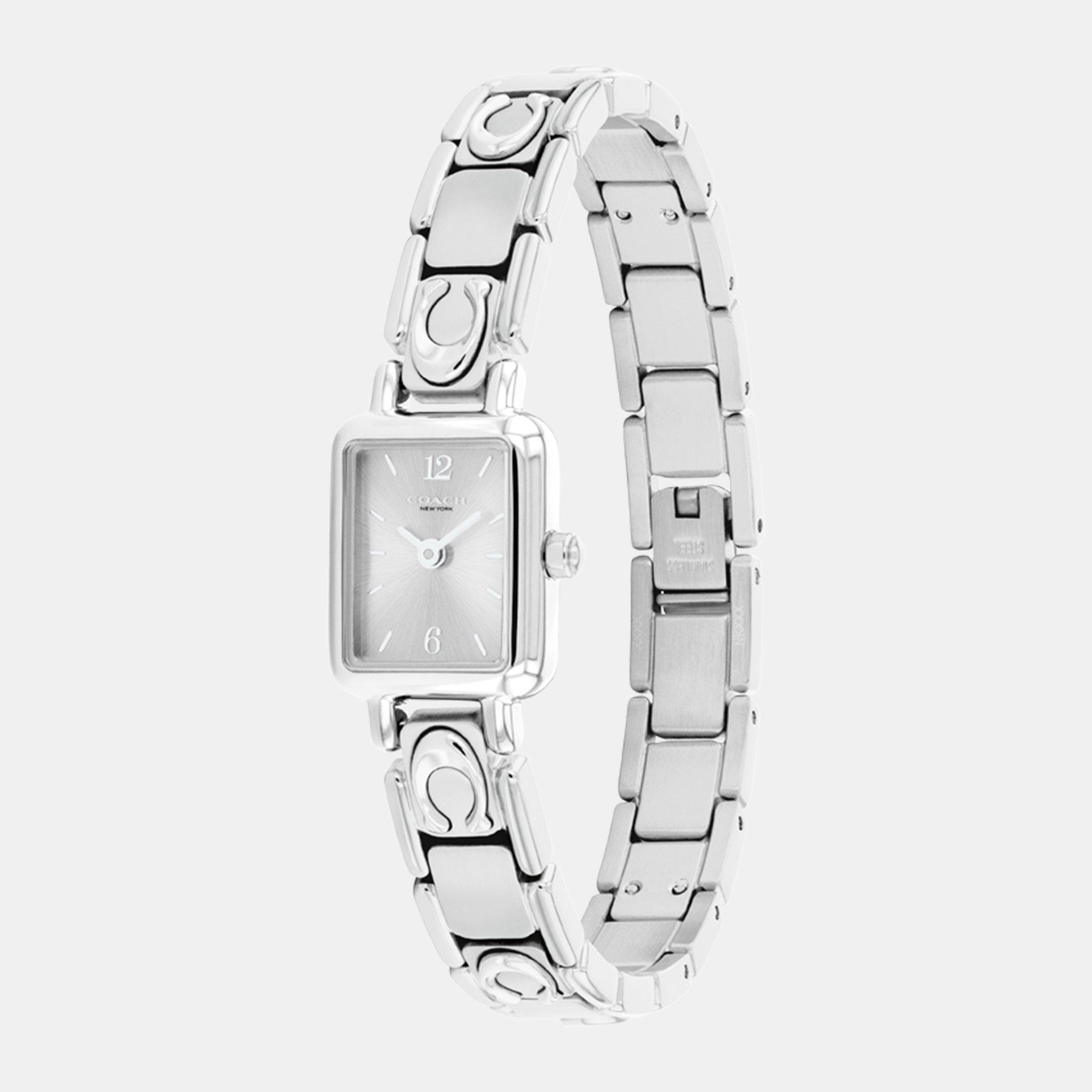 Silver - Coach - Coach Ladies Mara Stainless Steel Bracelet Watch - 2
