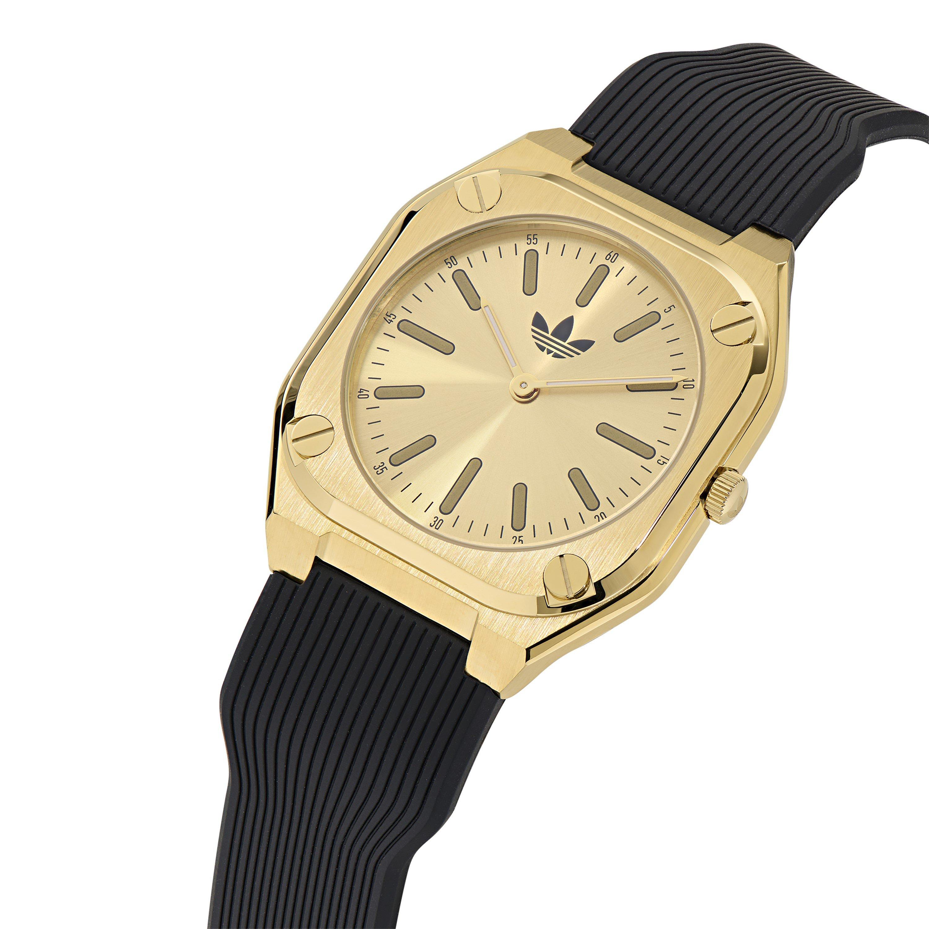 Ton doré - adidas Originals - Men's City Tech Thin Quartz Watch - 4