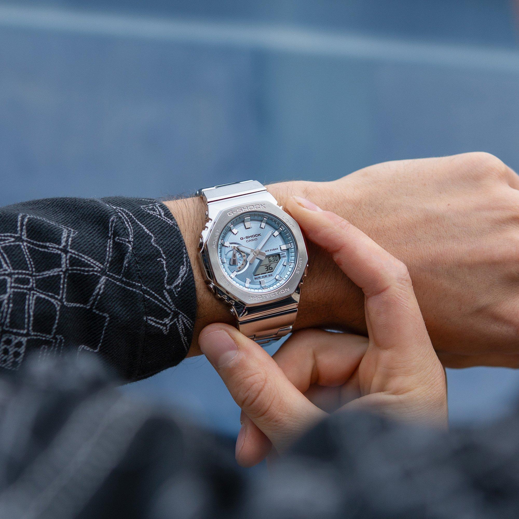 Blue/Silver - G Shock - Men's Digital Watches - 5