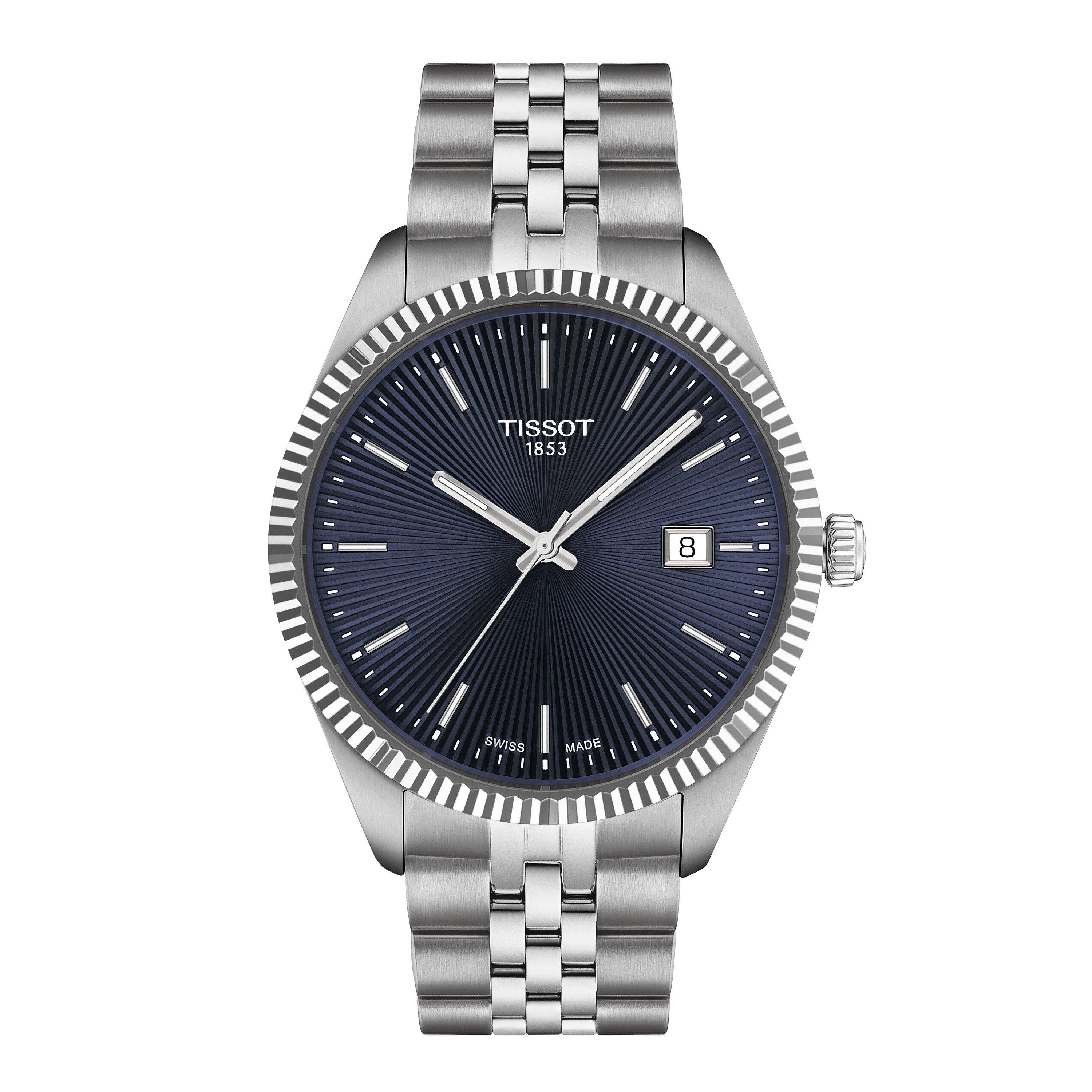 Blue/Steel - Tissot - Ballade Unisex watch 40mm - 1