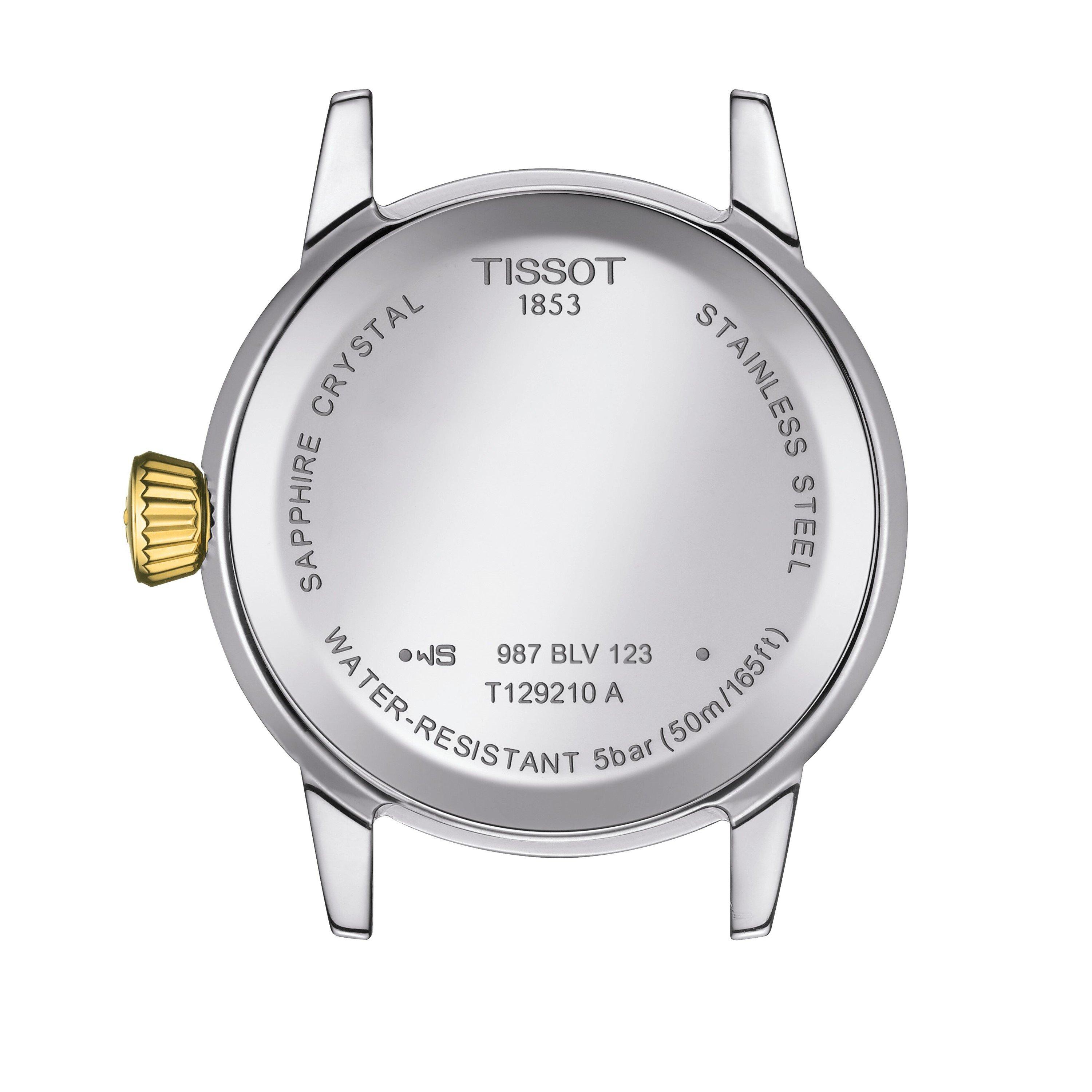 Silver/Steel - Tissot - Men's Classic Dream Analogue Quartz Watch - 4
