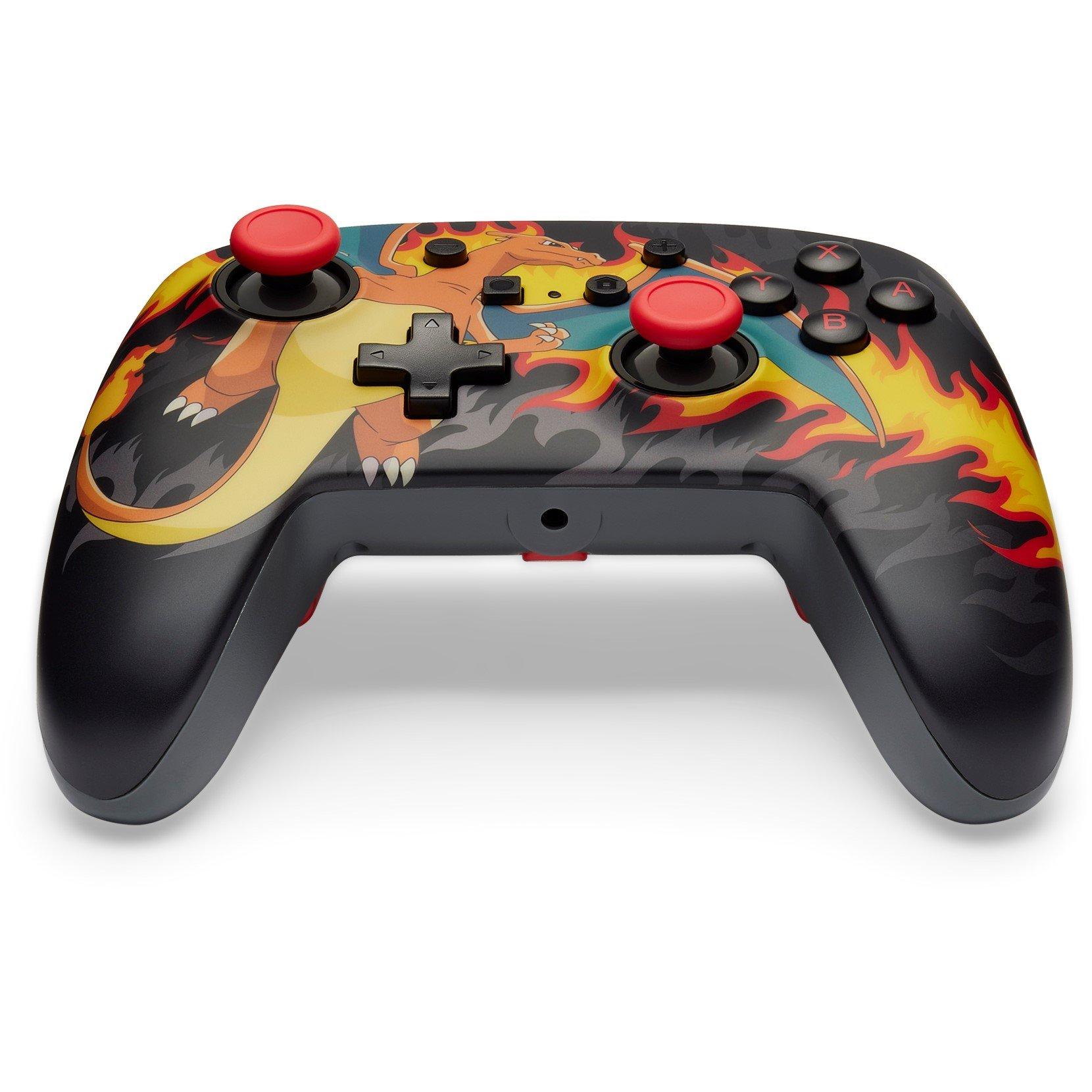 Charizard Vatra - PowerA - Enhanced Wired Controller for Nintendo Switch - Charizard Firestorm - 6