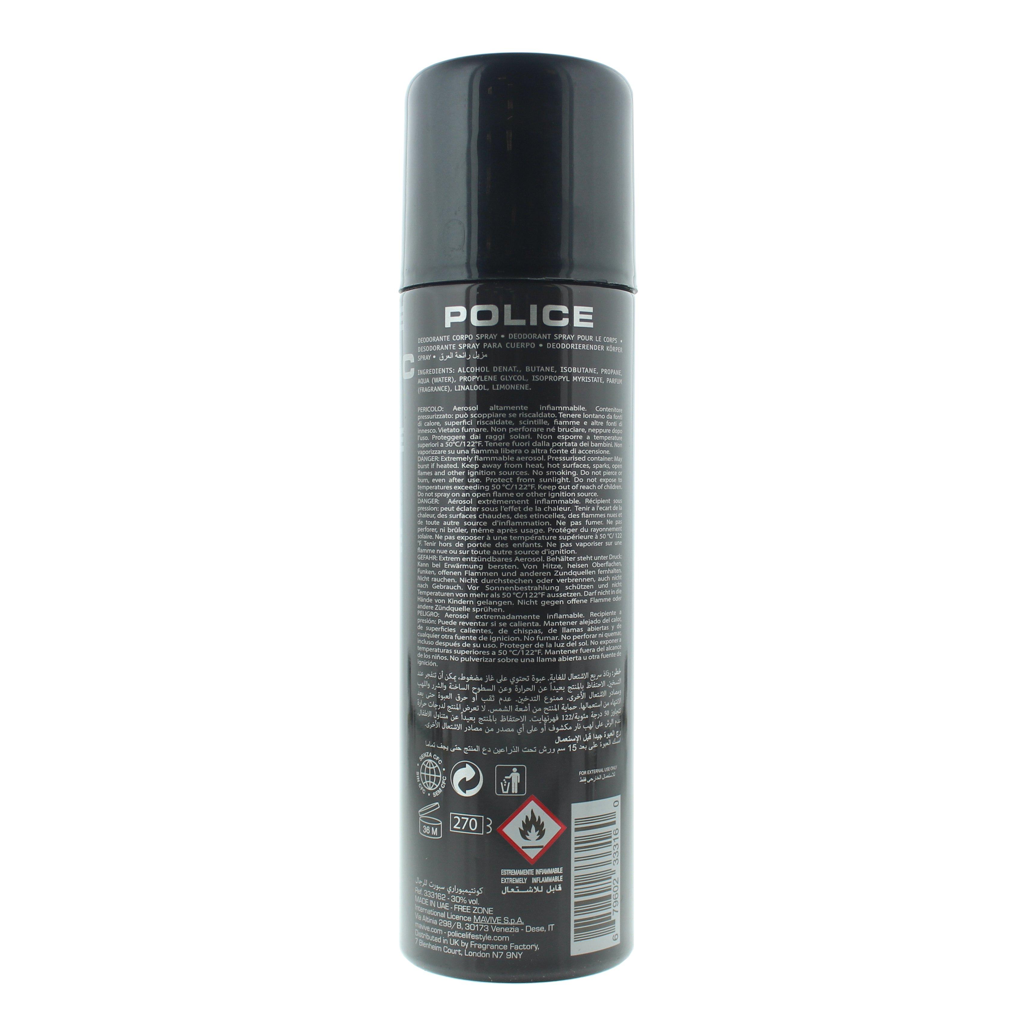 Police | Deo Spray Sn09 | Body Spray | FRASERS