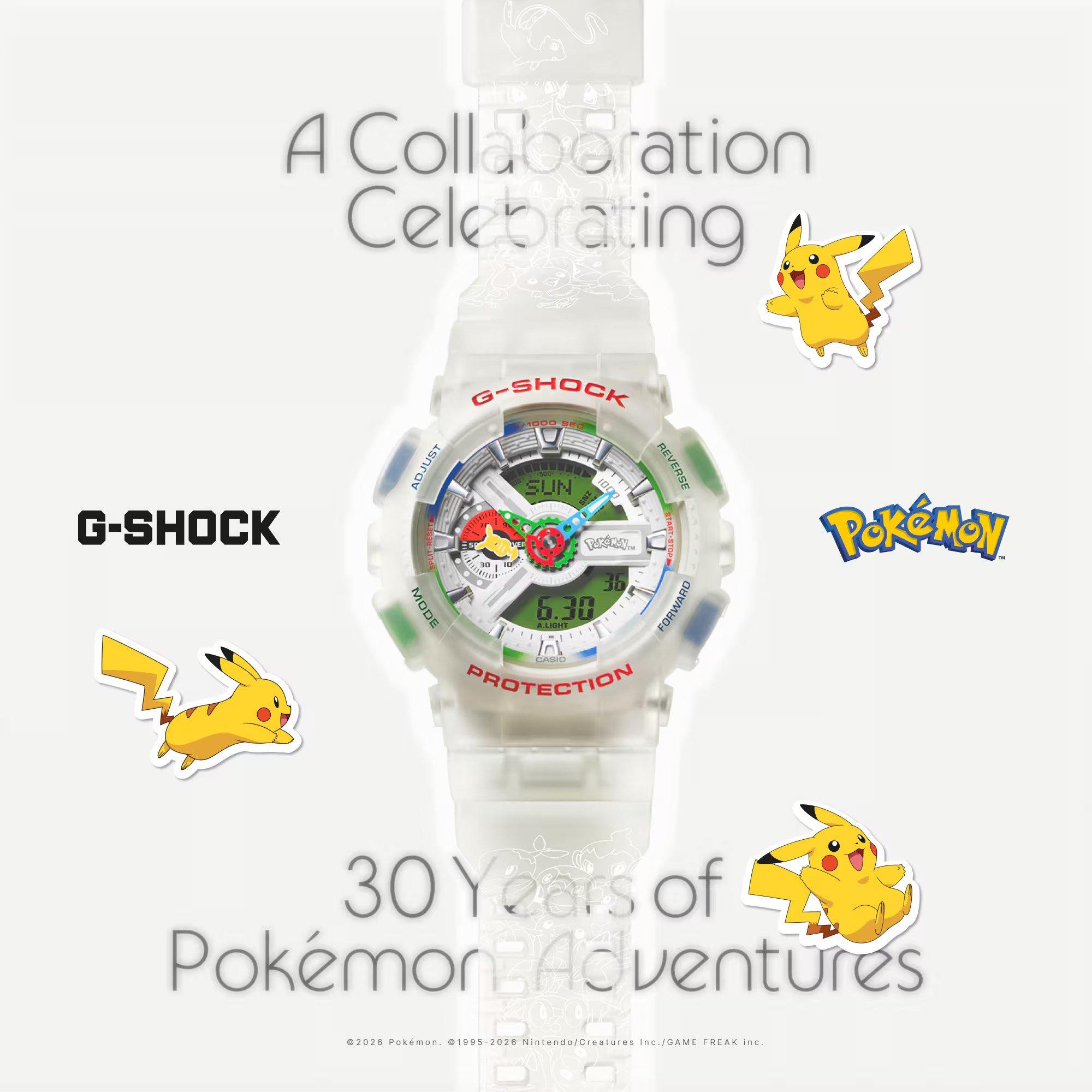 Multi - G Shock - Men's Pokémon Digital Watch - 13