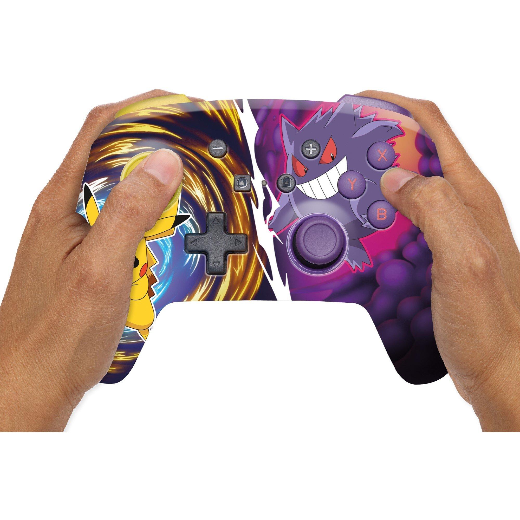 Pikachu Gengar - PowerA - Wireless Nintendo Switch Pikachu vs. Gengar Controller - 6