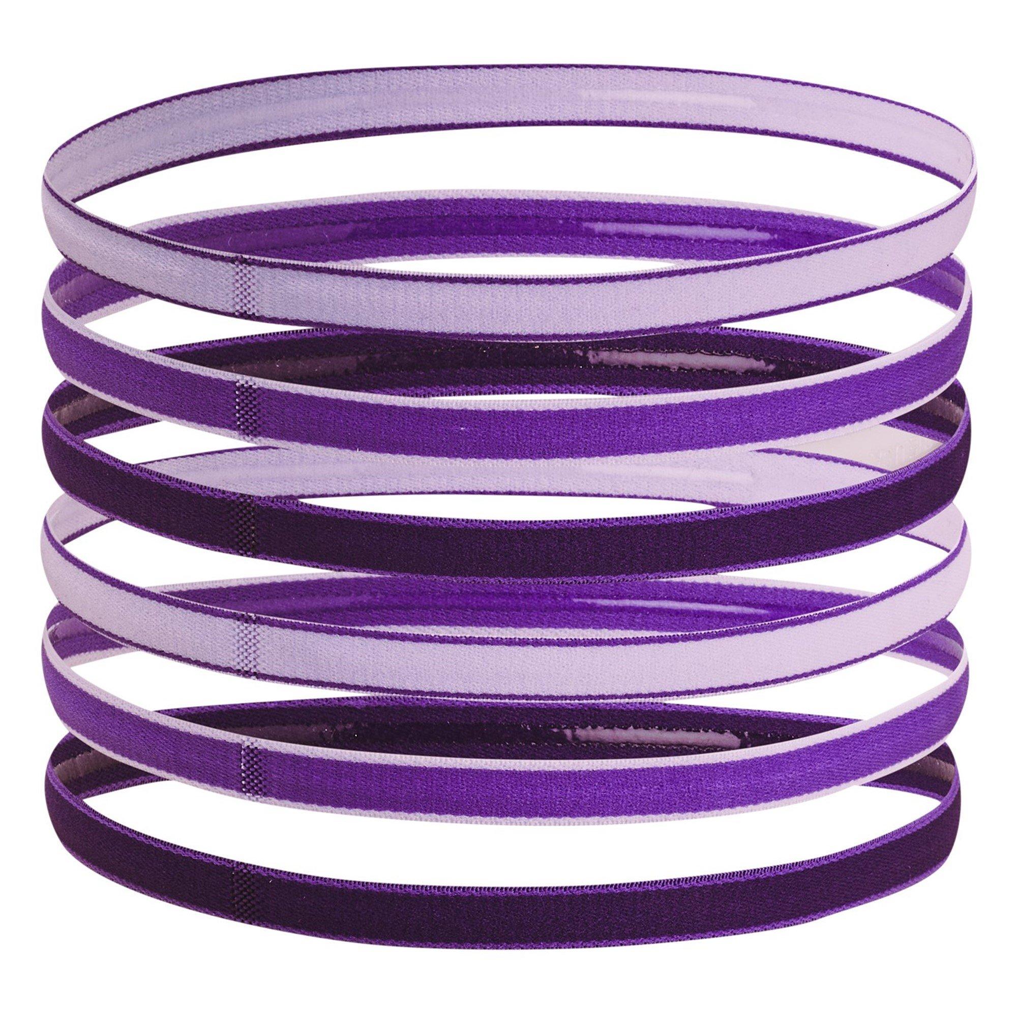 S.Purple/Lavish - Under Armour - Under Mini Headbands 6 Pack - 2