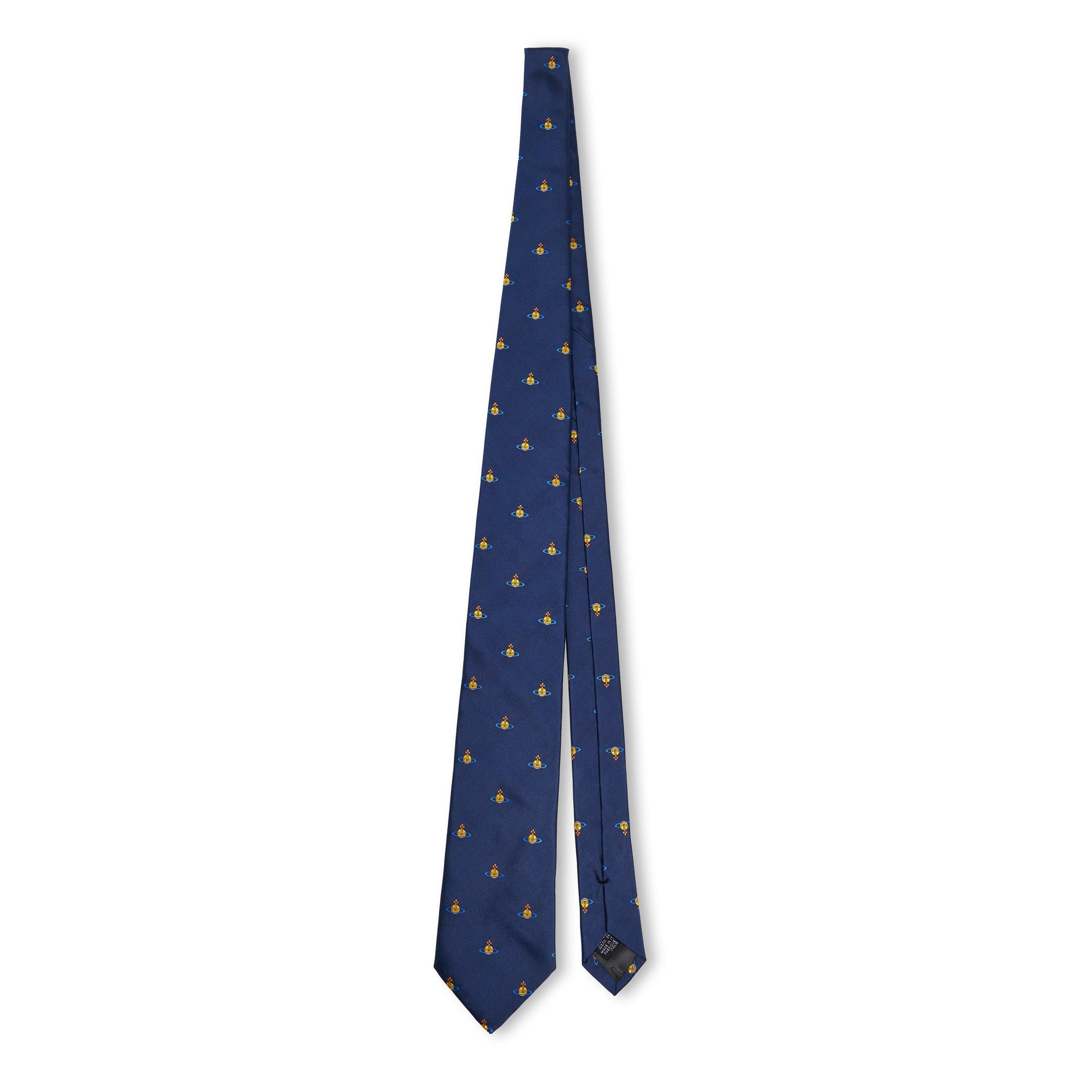 Navy - Vivienne Westwood - Men's Ties - 2