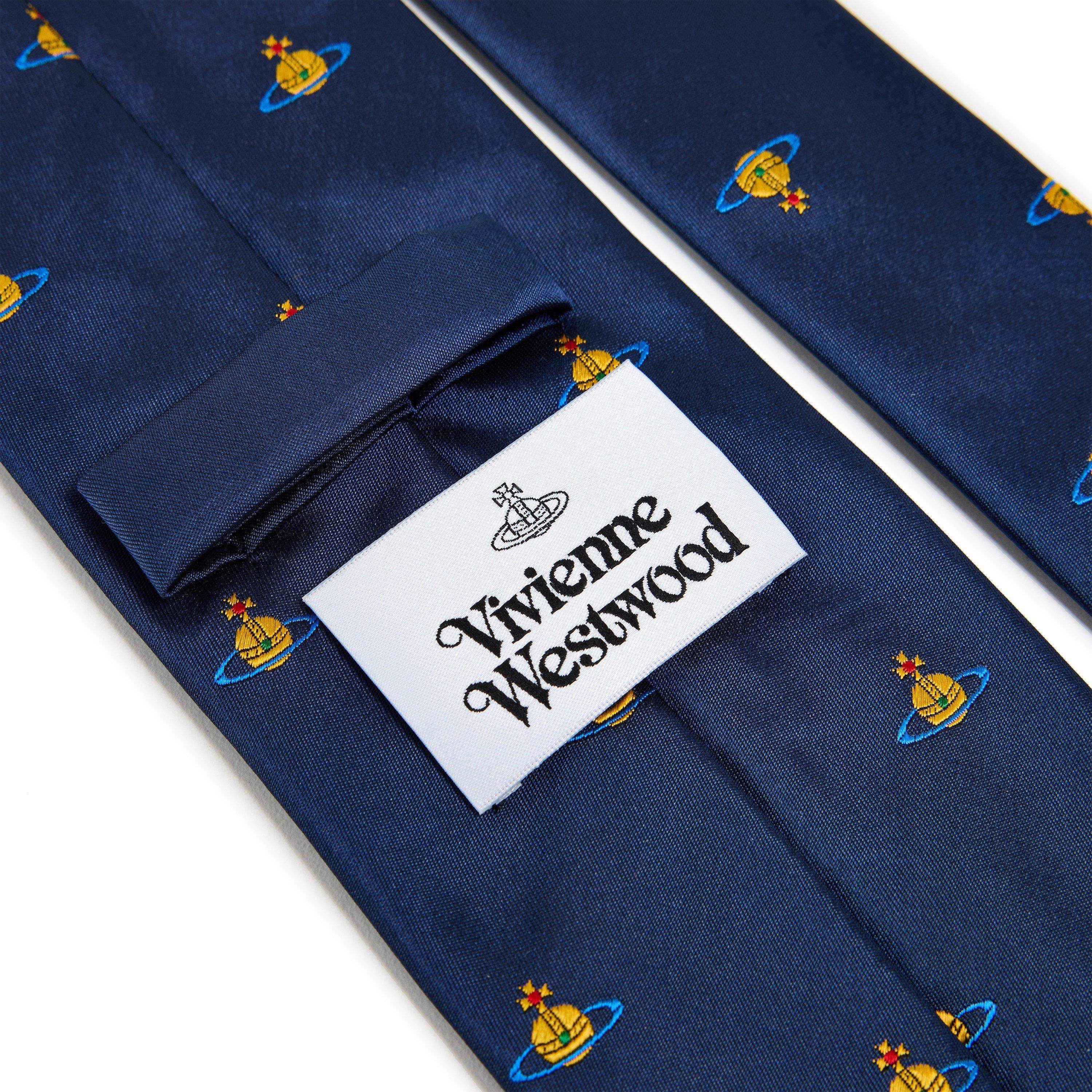 Navy - Vivienne Westwood - Men's Ties - 3