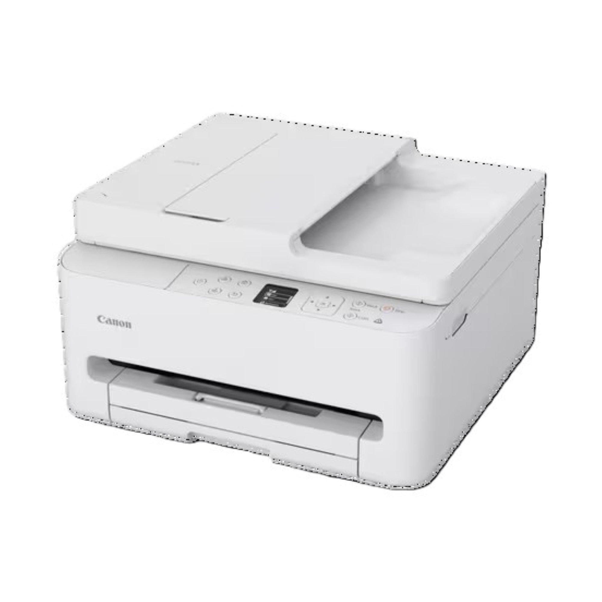 White - Canon - Canon PIXMA TS7550i  Wireless 3-in-1 Inkjet Printer - White - 2