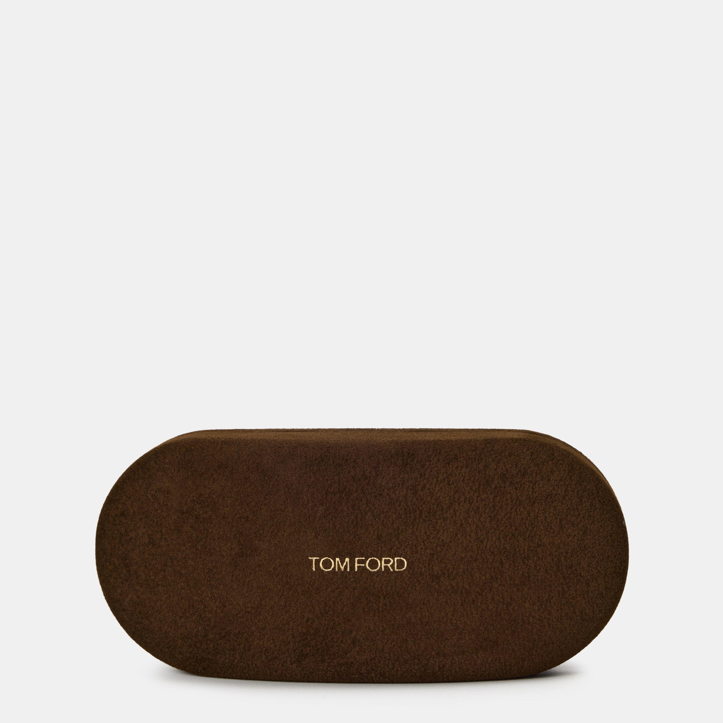 Shiny Black - Tom Ford - Men's Square Sunglasses - 5