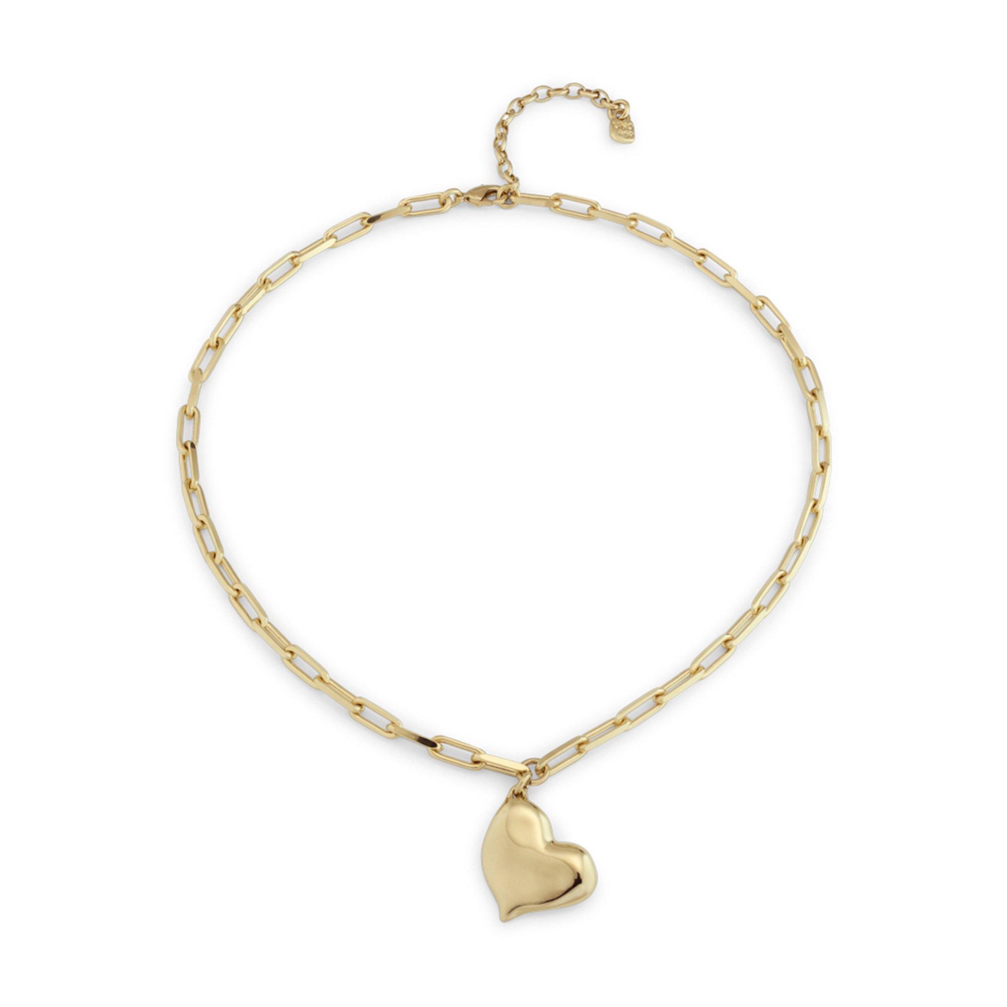 Goud - UNOde50 - UNOde50 18k Gold-Plated Heart Necklace - 1