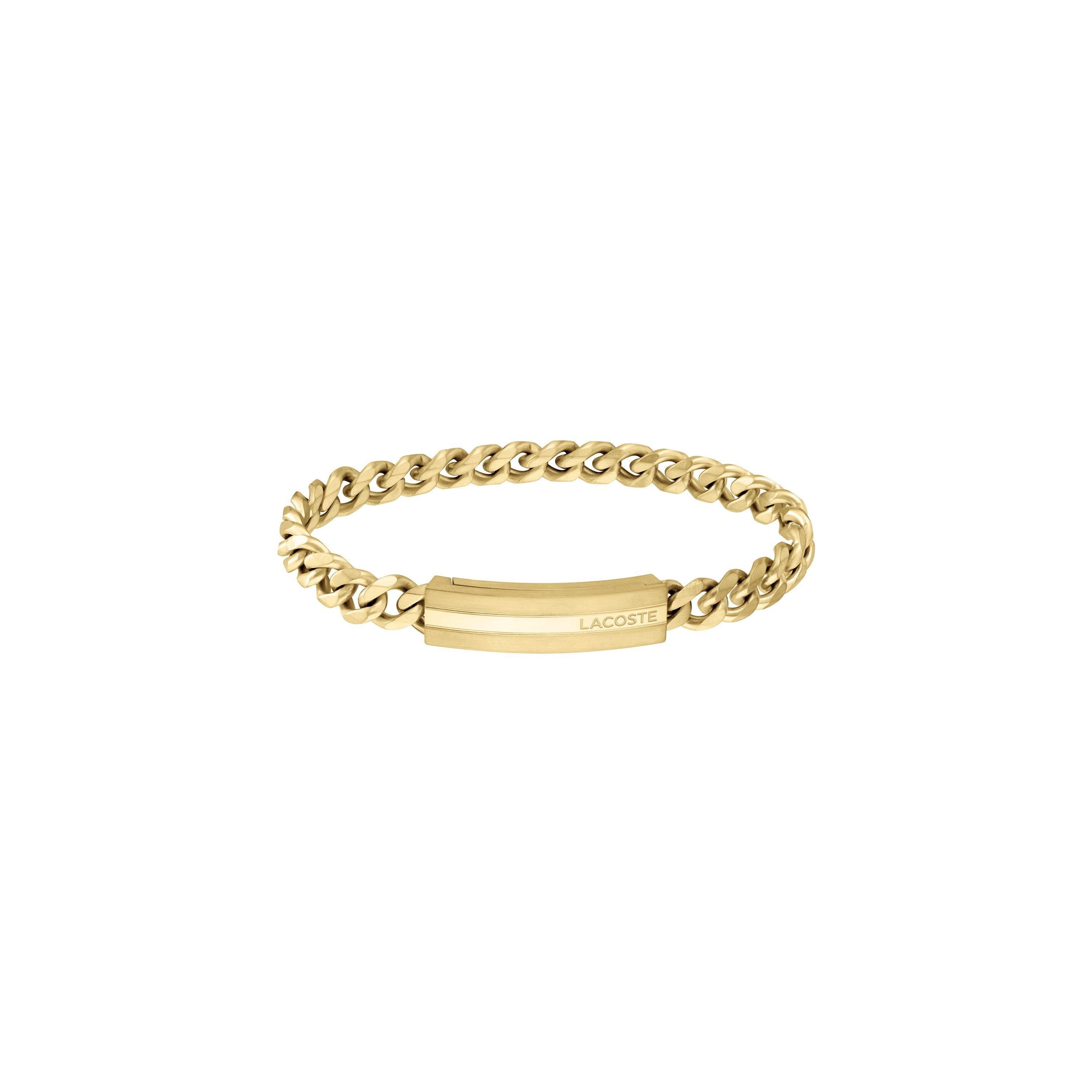 Goud - Lacoste - Mens Adventurer Gold IP Bracelet - 1