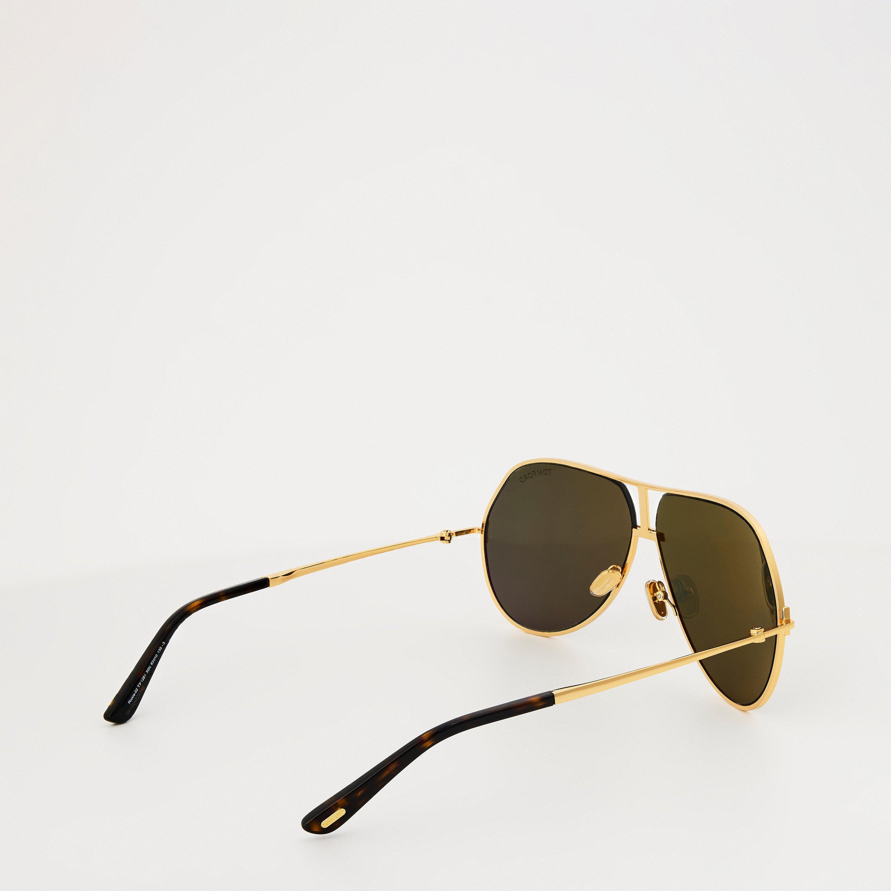 Deep Gold - Tom Ford - RICKIE-02 Aviator Sunglasses - 2