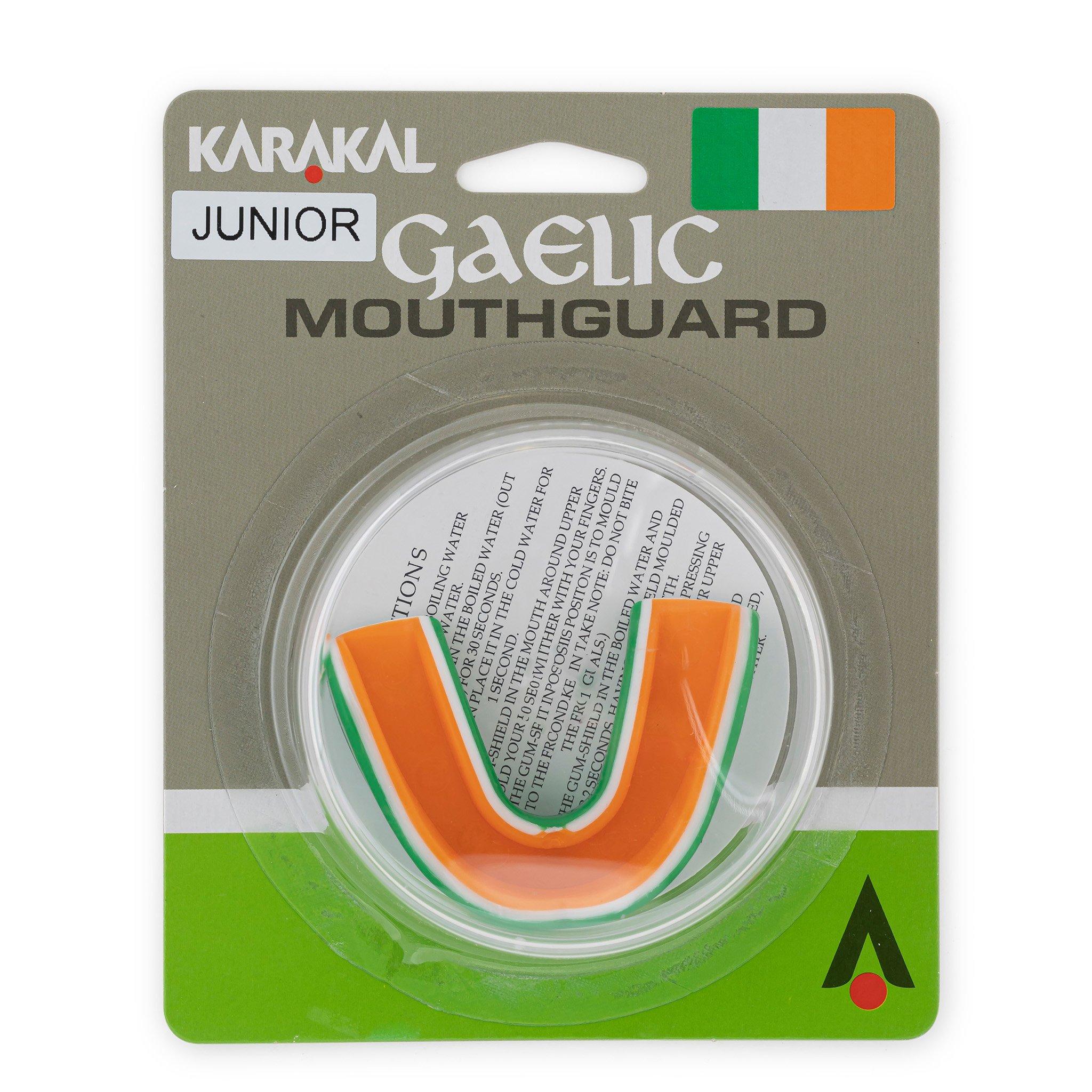 Green/Wht/Gold - Official - Ireland Mouthguard Junior - 1