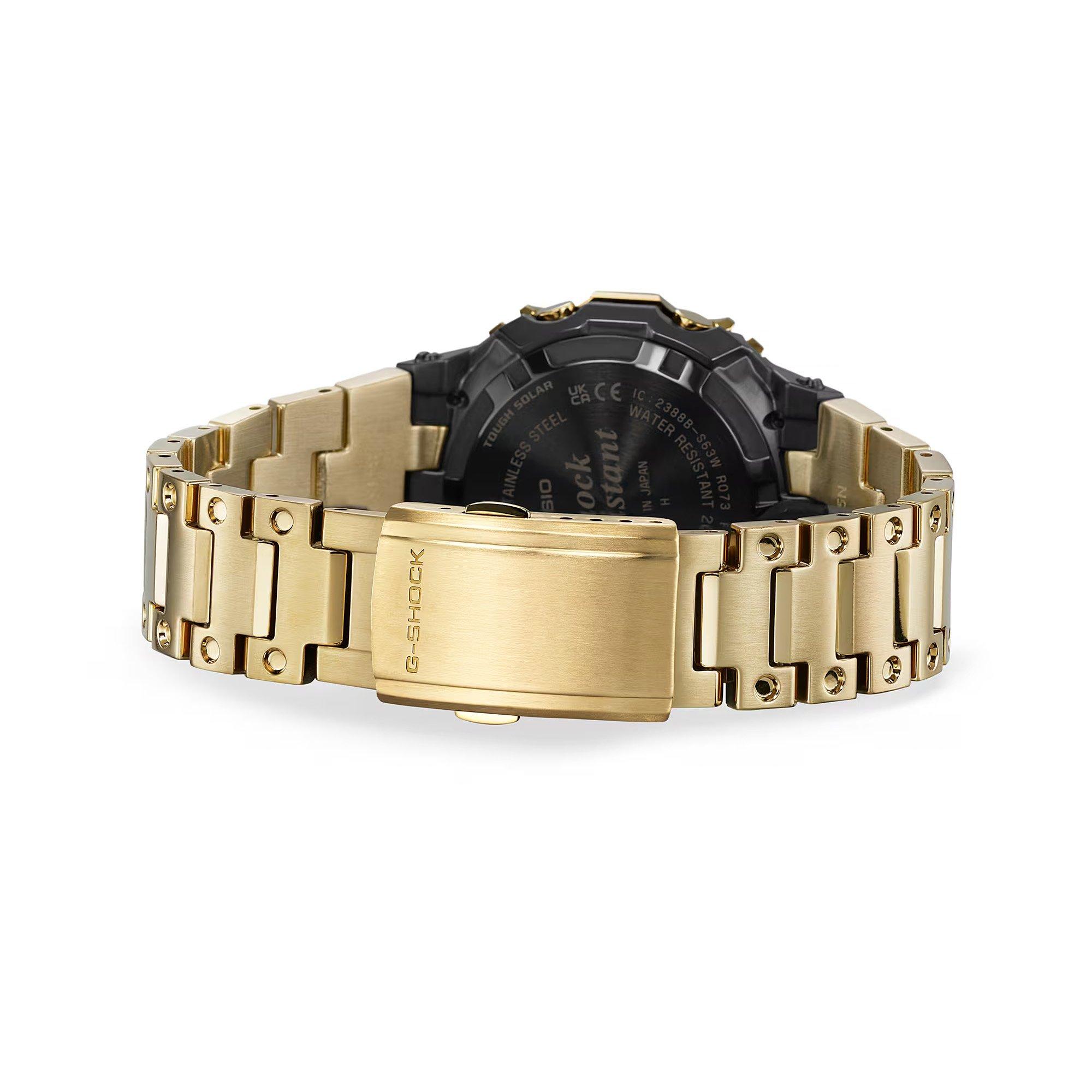 Gold - G Shock - Men's GMW-B5000 Digital Solar Stainless Steel Watch - 6