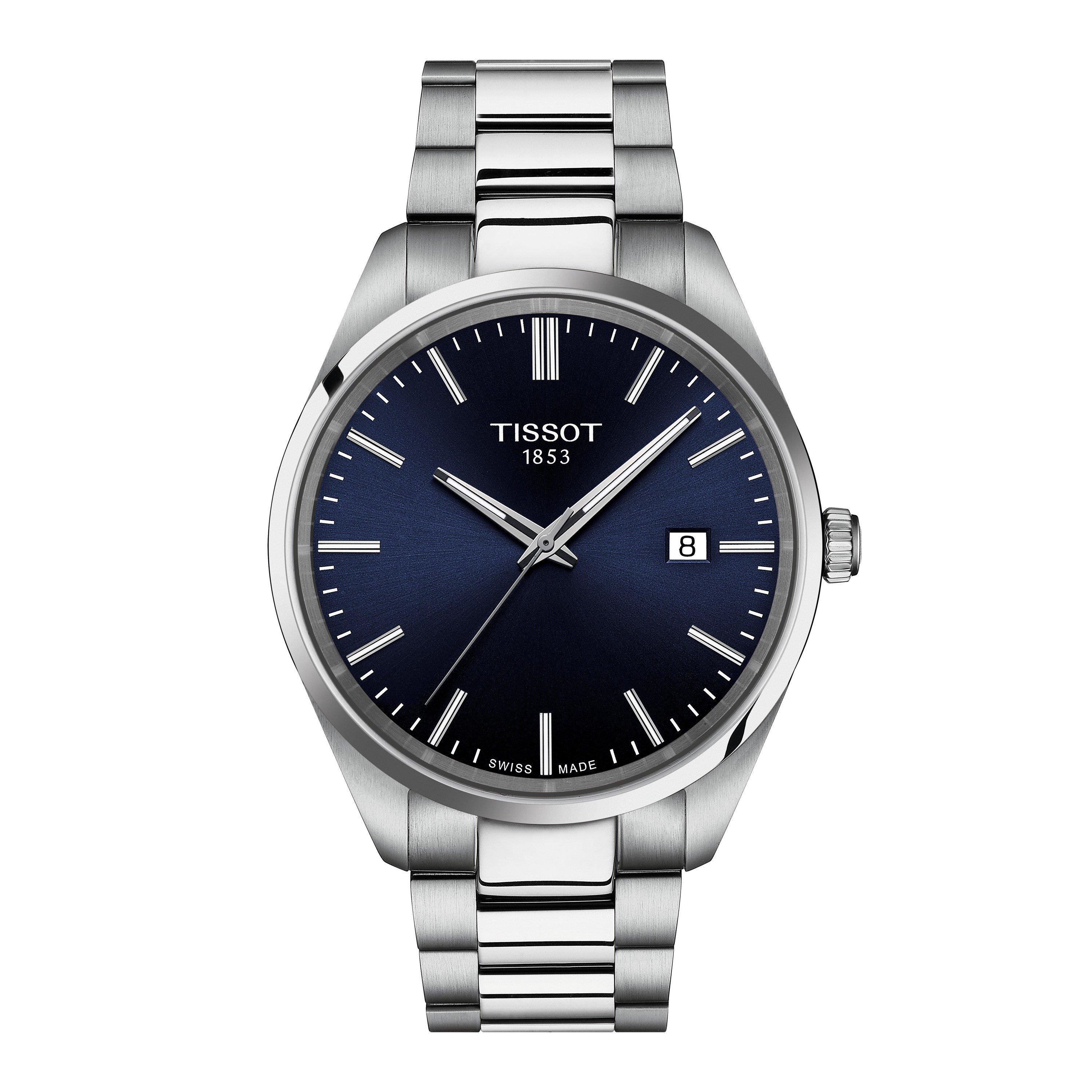 Tissot T1504101104100 Men's PR 100 (40mm) Blue Dial / Watch - Image 6