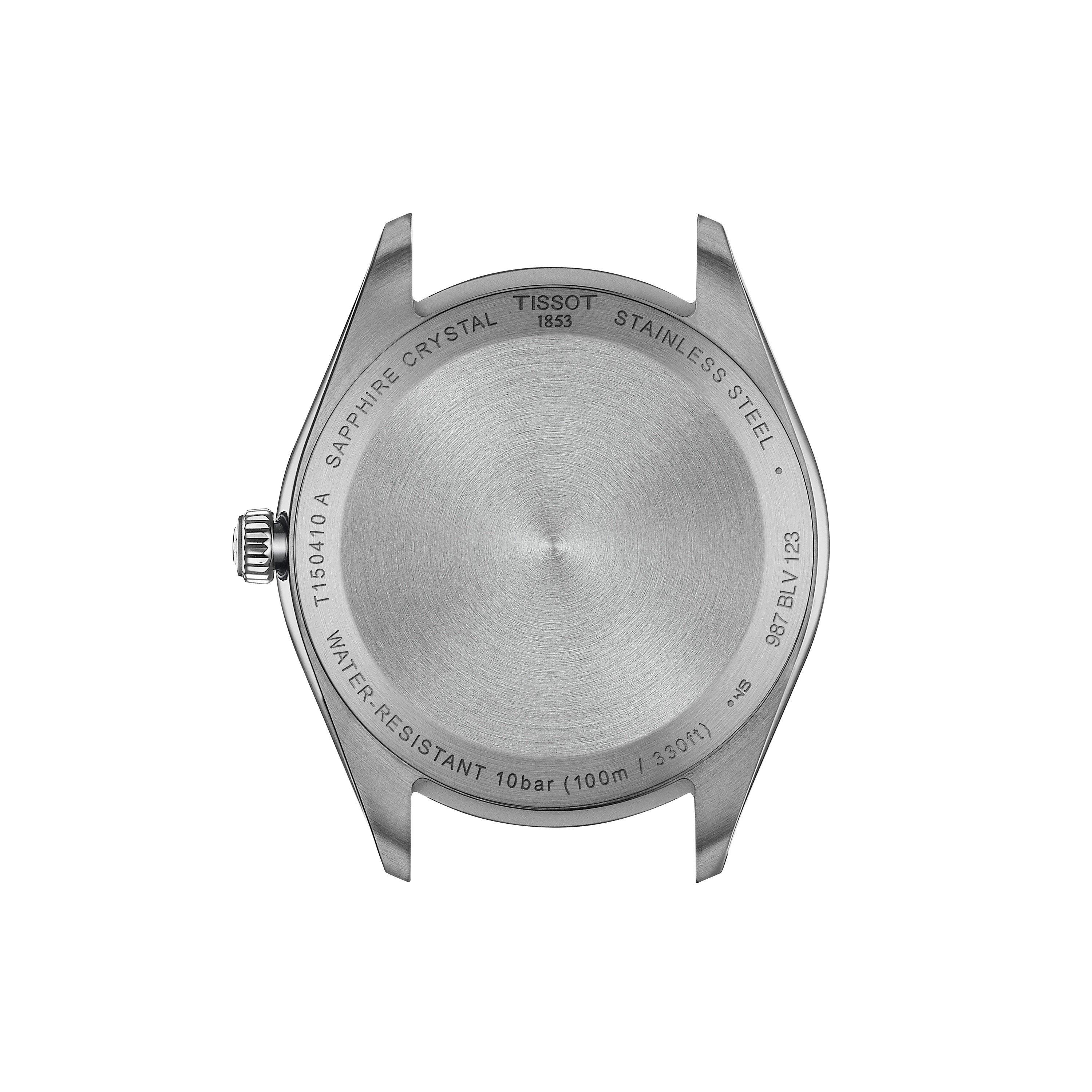 White/Black - Tissot - Men's PR100 Quartz Analogue Watch - 3