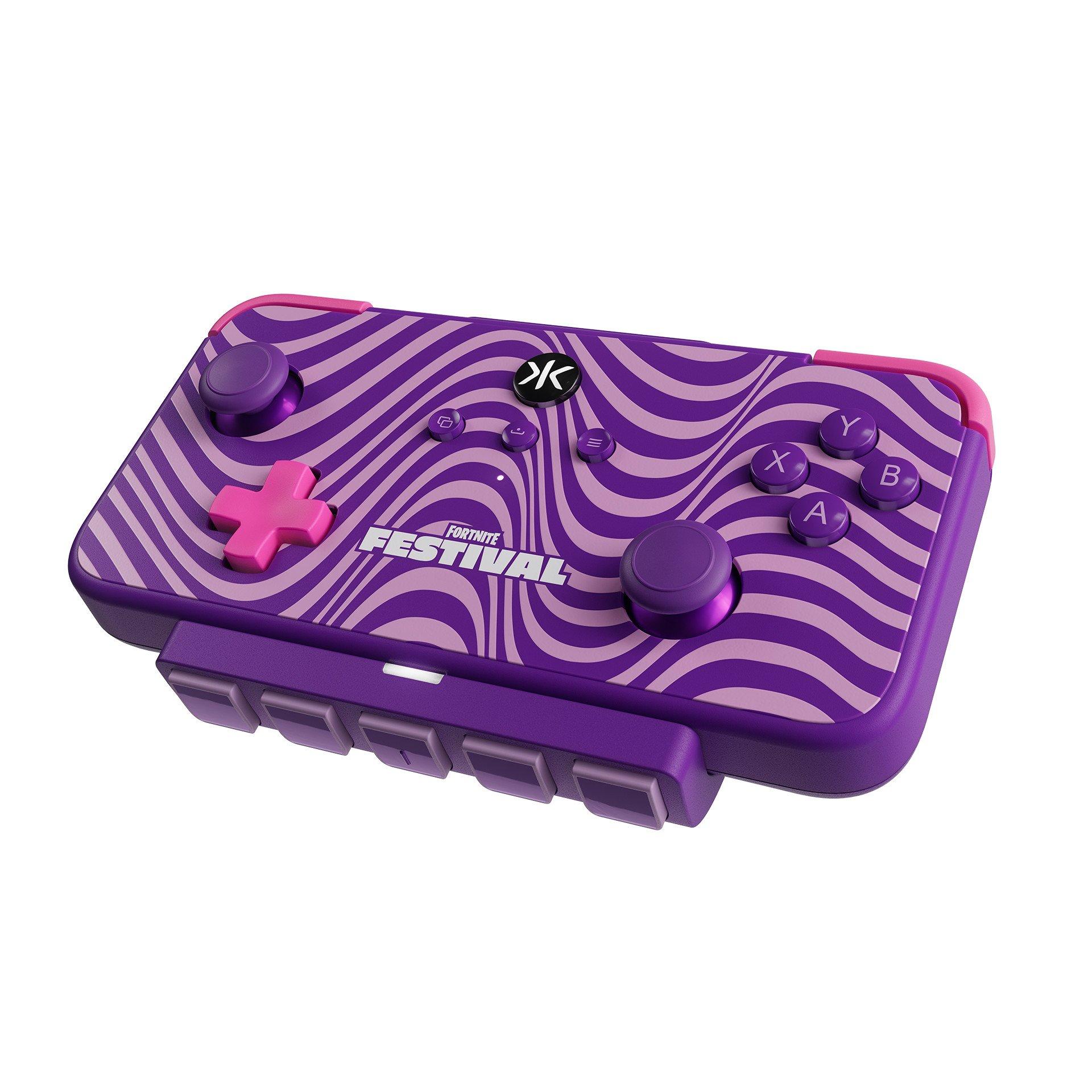 Multi - CRKD - NEO S Purple Wave 5-Fret Fortnite Festival Edition for Nintendo Switch - 1