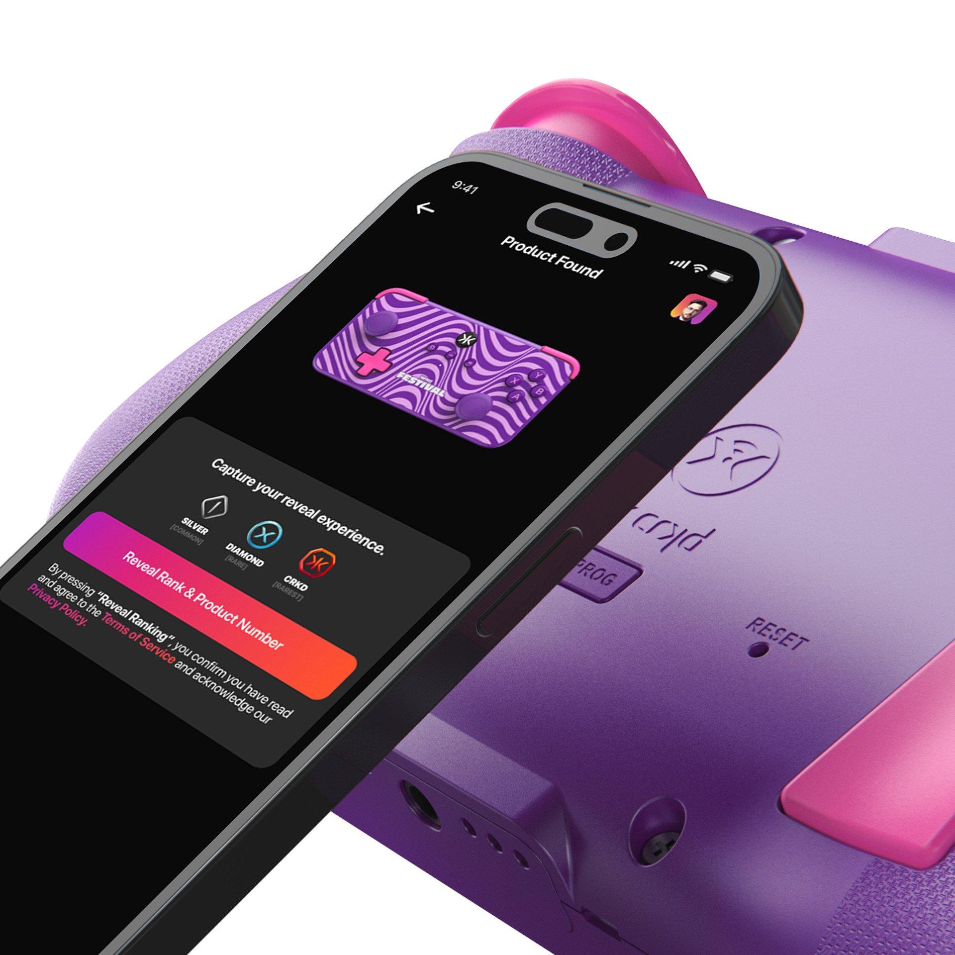 Multi - CRKD - NEO S Purple Wave 5-Fret Fortnite Festival Edition for Nintendo Switch - 7