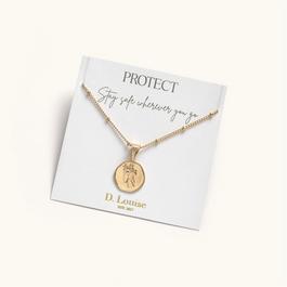 D.Louise St. Christopher Necklace - Stay Safe Wherever You Go