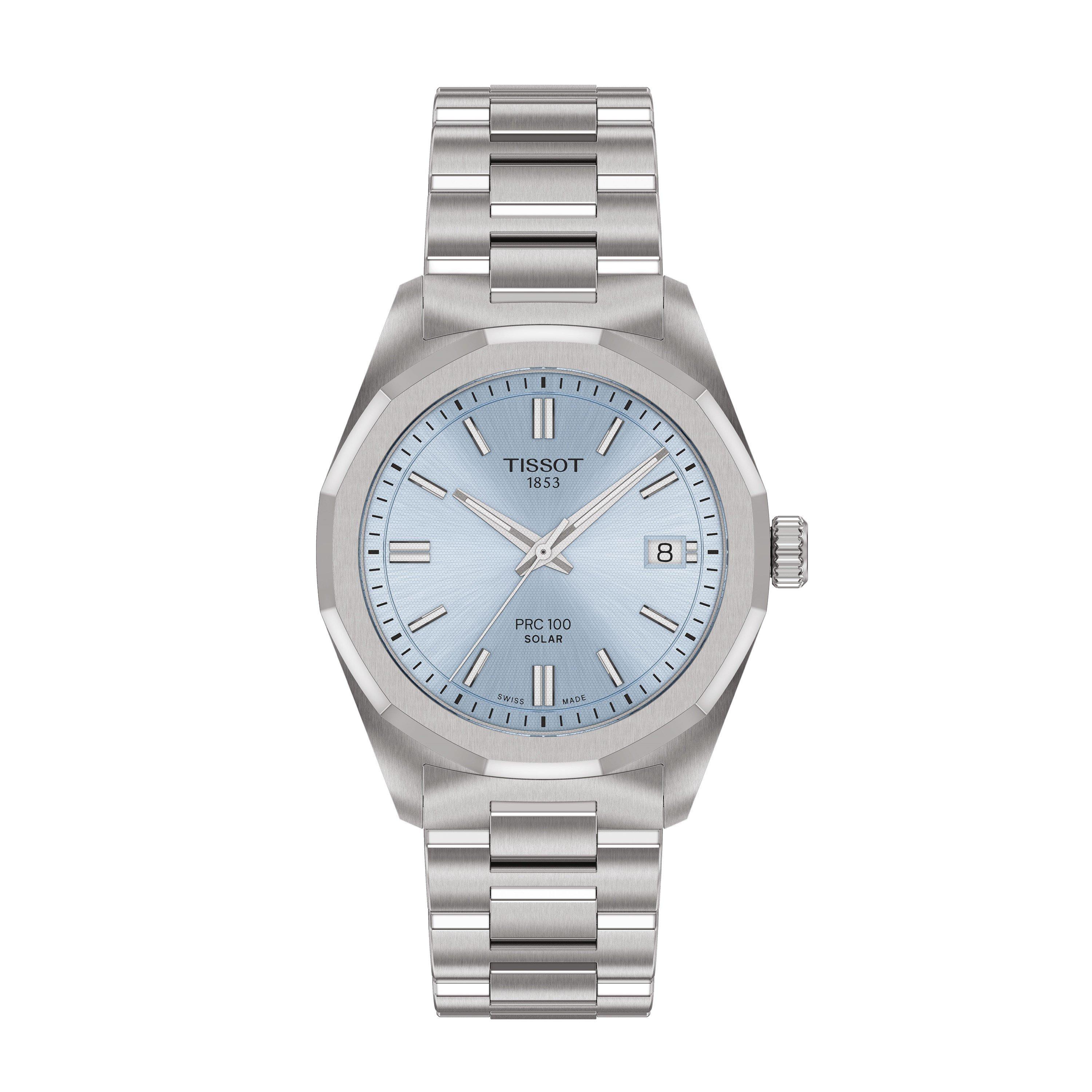 Ice Blue/Steel - Tissot - PRC100 Solar Watch - 1