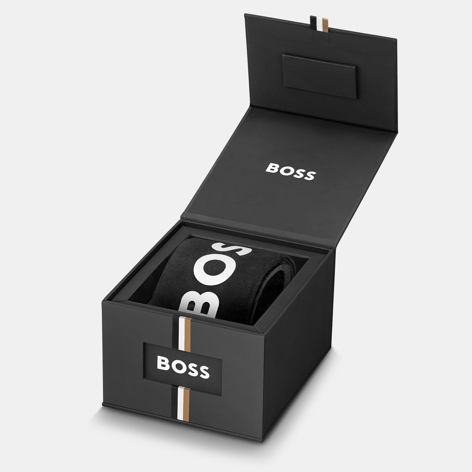 Silver - Boss - Gents BOSS Hero Stainless Steel Bracelet Watch - 6