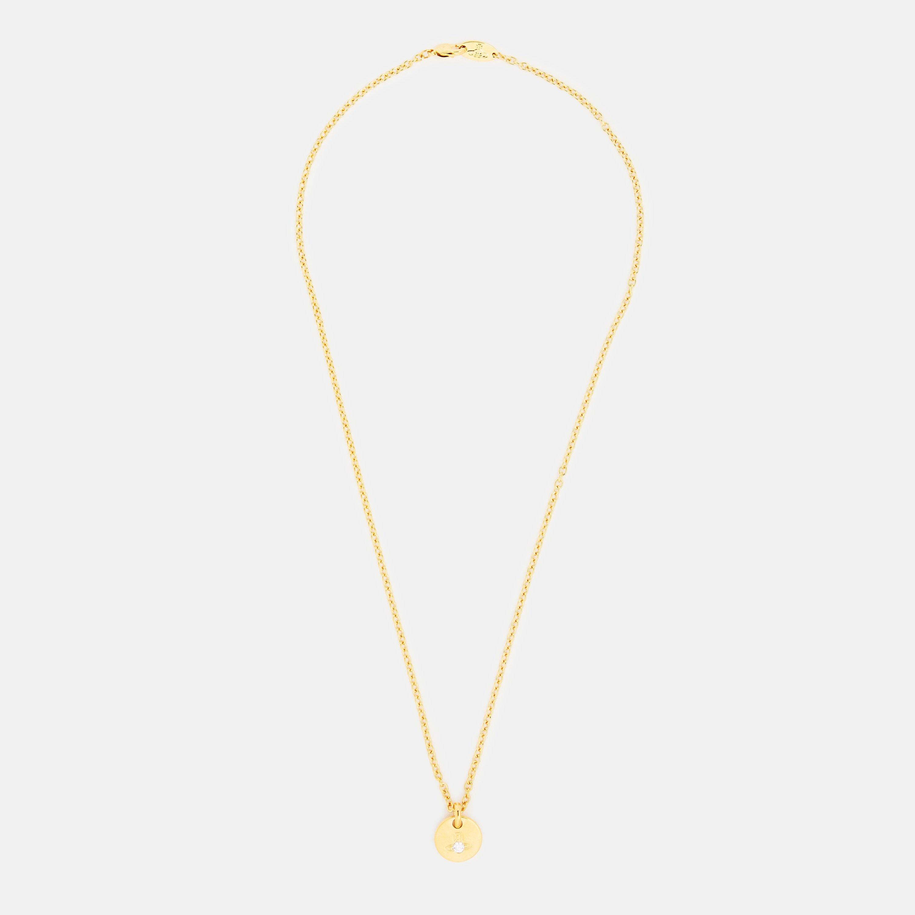 Gold/White - Vivienne Westwood - Men's Lewis Orb Chain Pendant Necklace - 2
