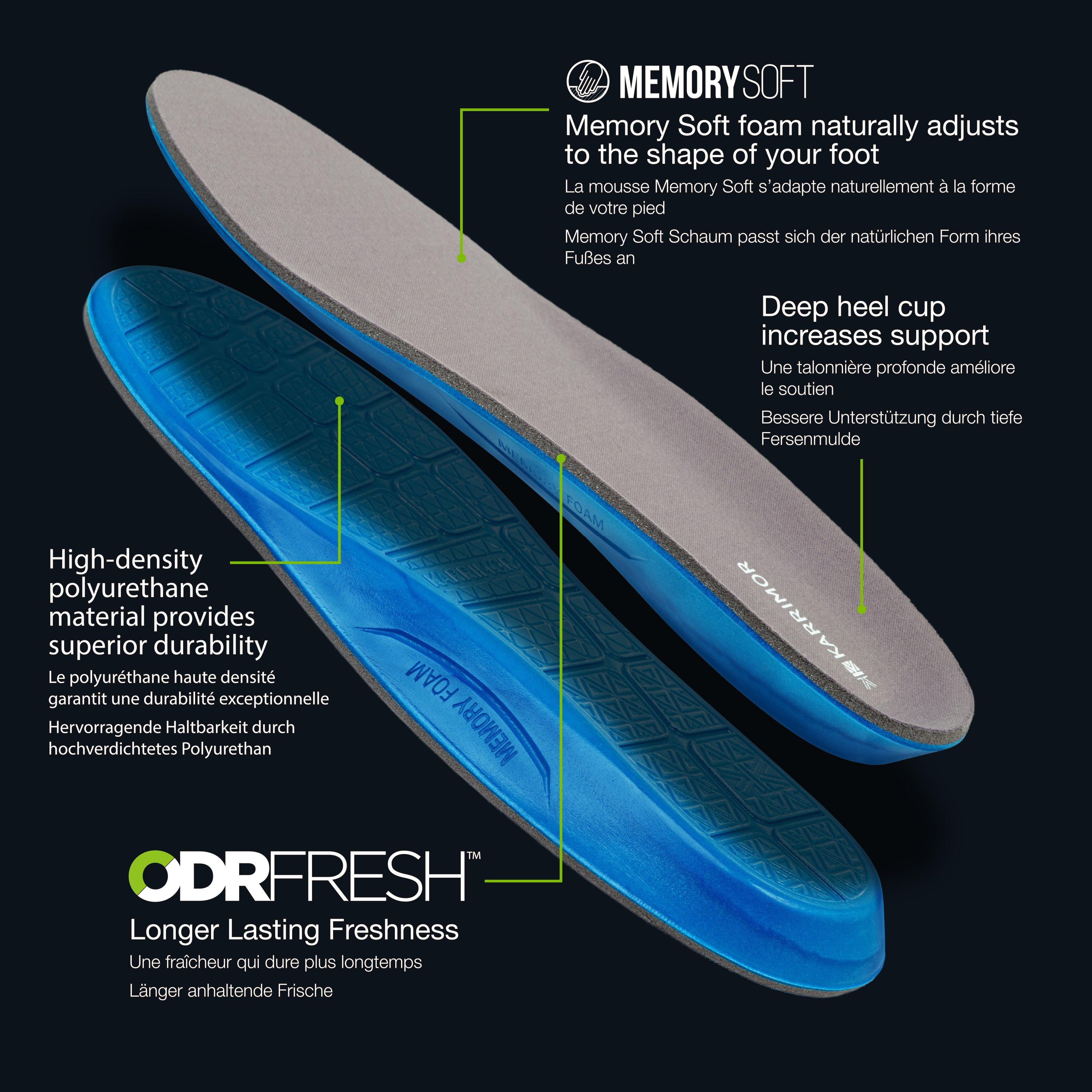 Blå - Karrimor - Memory Foam Insole Mens - 4