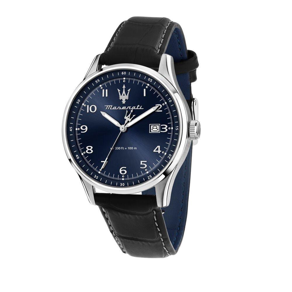 Maserati Men's Sorpasso Quartz Analogue Quartz Watch - Blue/Black