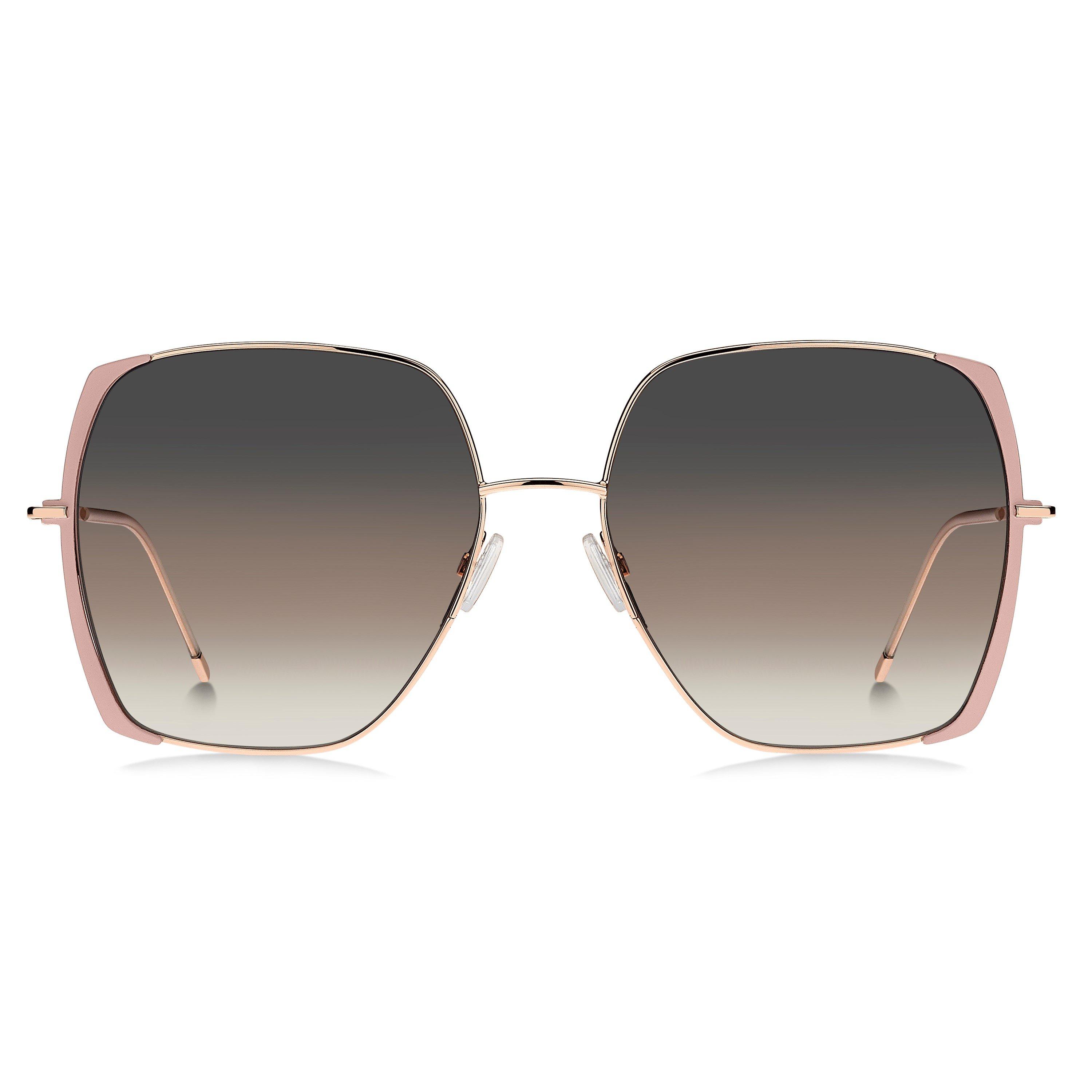 Gold Nude - Boss - Boss Sq Sunglasses Ld63 - 2
